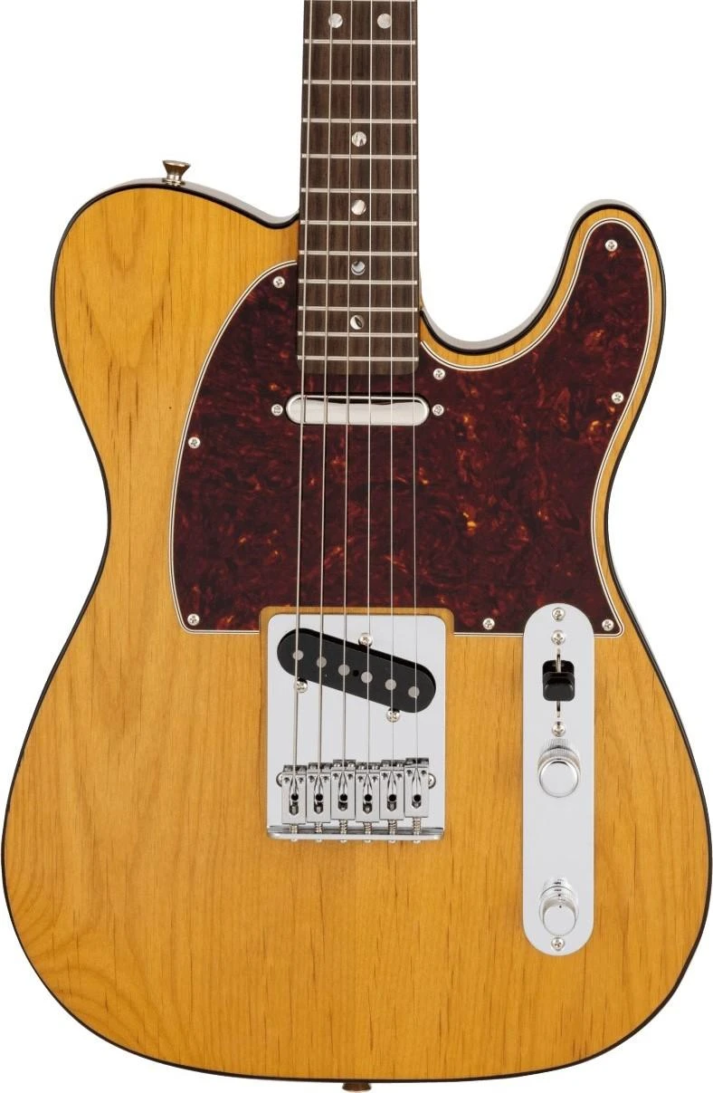 Fender Made in Japan Active Modern Telecaster Electric Guitar in Vintage Natural - 5700100303-Body.jpg