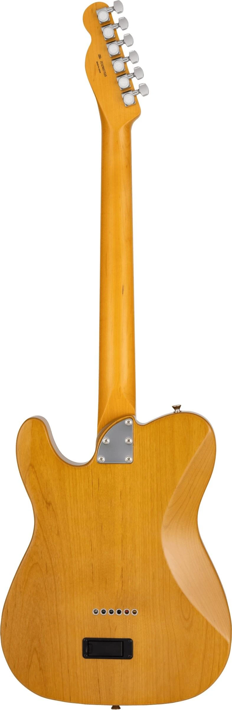 Fender Made in Japan Active Modern Telecaster Electric Guitar in Vintage Natural - 5700100303-Back.jpg