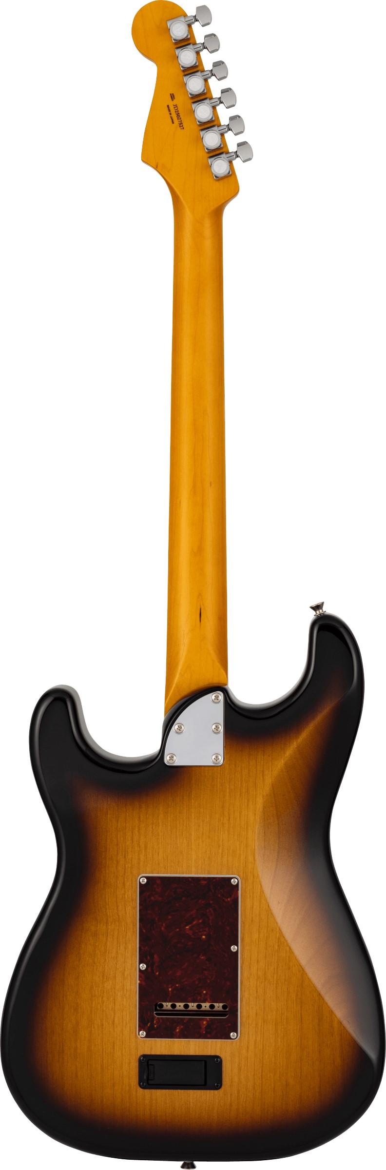 Fender Made in Japan Active Modern Stratocaster Electric Guitar in 2-Colour Sunburst - 5701100303-Back.jpg