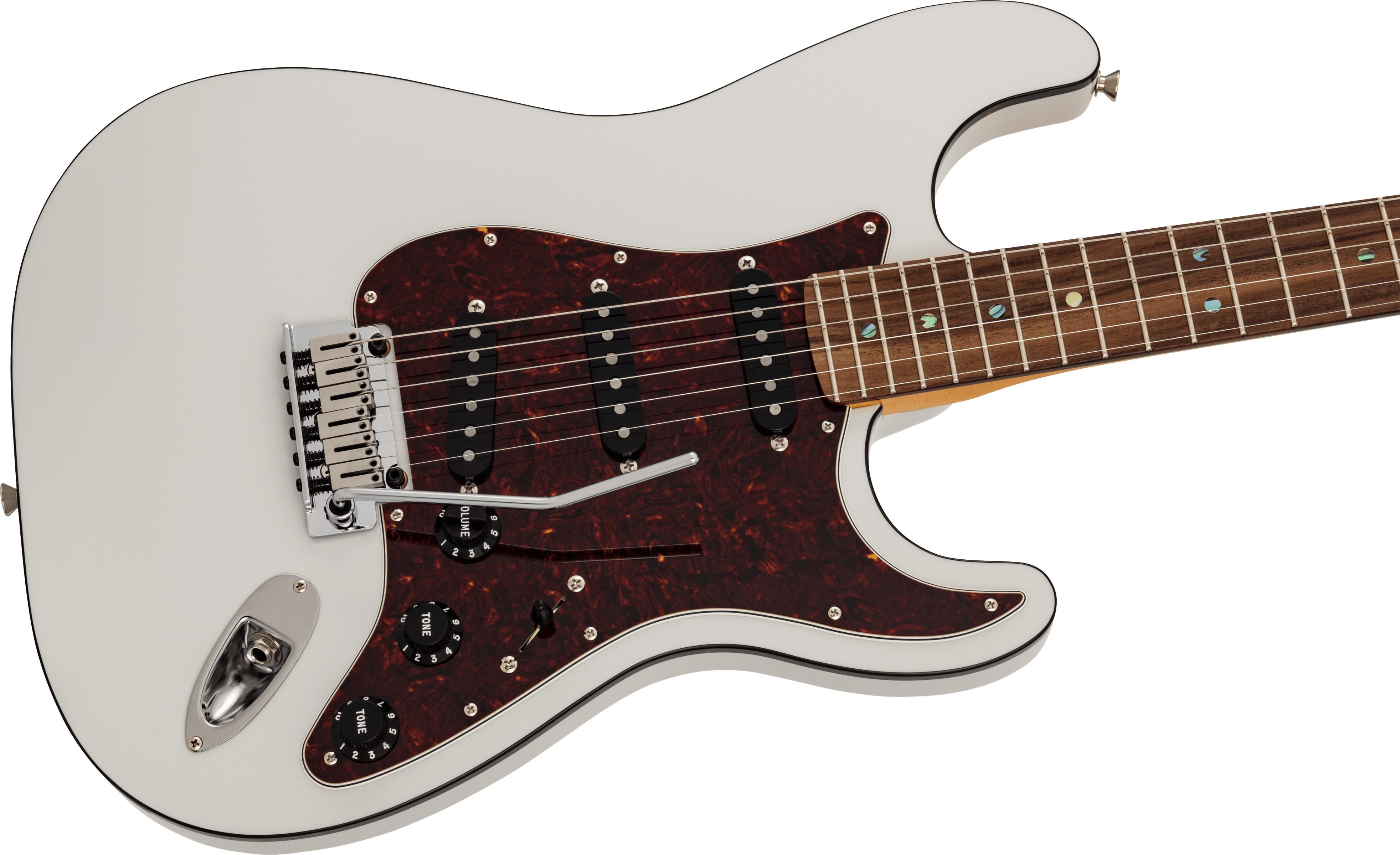 ギター Fender Made in Japan Modern Stratocaster Fender Made in Japan Active Modern Stratocaster in Feather Grey