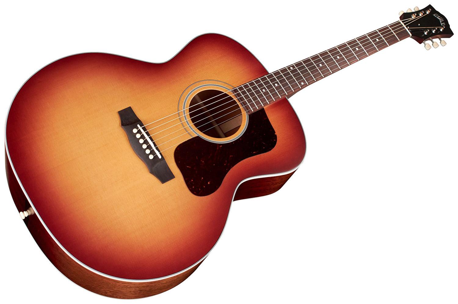 Guild USA F-40E Standard Pacific Sunset Burst Electro Acoustic Guitar - GUSF40PSE-5.jpg