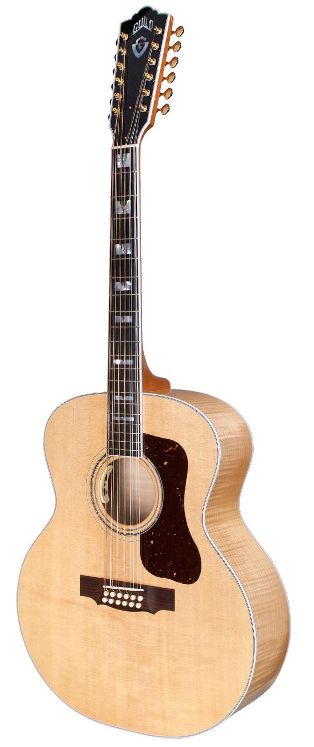 Guild USA F-512 Maple Blonde 12-String Electro Acoustic Guitar - GUSF512MB12-2.jpg