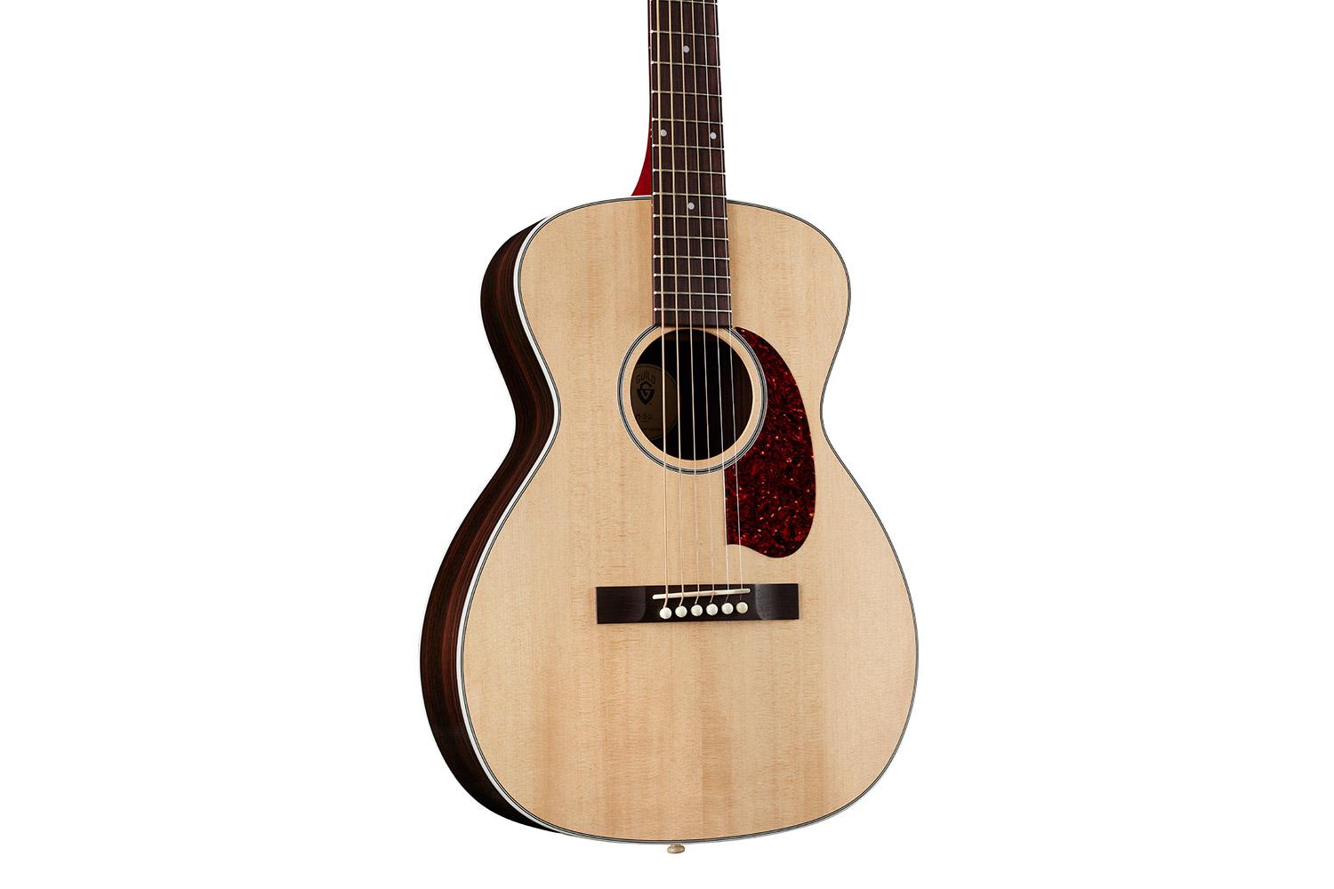 Guild USA M-50E Standard Natural Electro Acoustic Guitar - GUSM50NTE-4.jpg