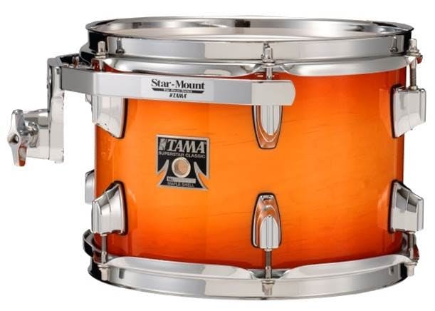 Tama Superstar Classic Maple 5pc Shell Pack in Tangerine Lacquer Burst - 281886-CL52KS_TLB_Tom.jpg