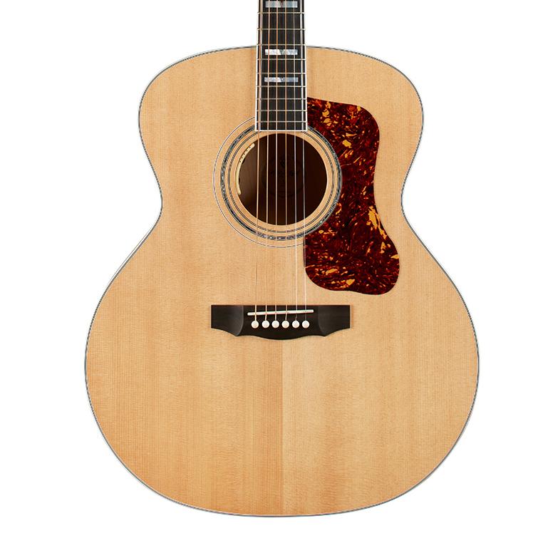 Guild USA F-55E Maple Antique Burst Electro Acoustic Guitar - GUSF55MAE-1.jpg