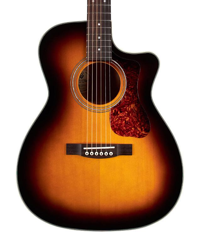 Guild Westerly OM-140CE Antique Burst Electro Acoustic Guitar - GWEOM14ABC-1.jpg