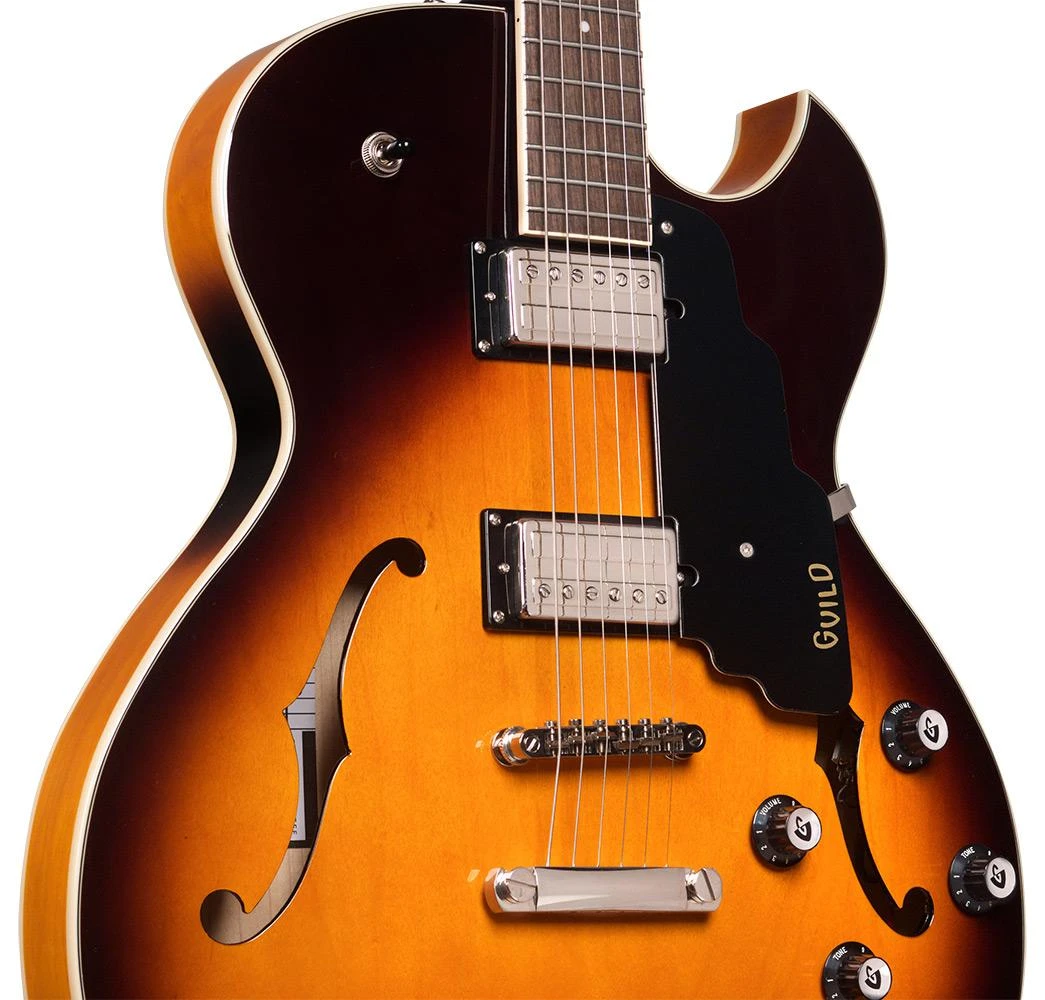 Guild Starfire I SC Antique Burst Semi-Hollow Guitar - GSFISCAB-4.jpg