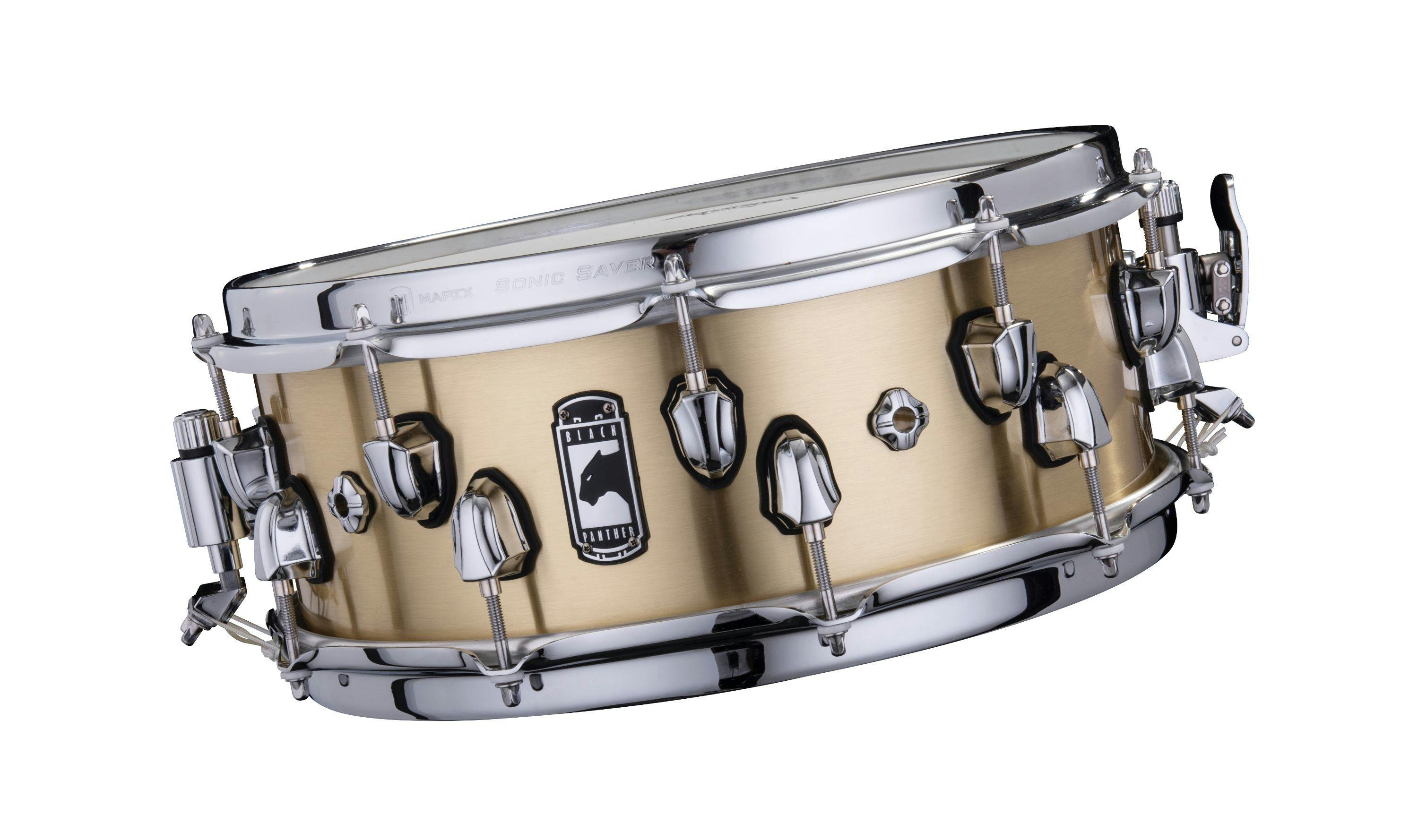 Mapex Black Panther Metallion 14x5.5 Brass Snare Drum - 397778-Metallion_BPNBR4551CN_4.jpg