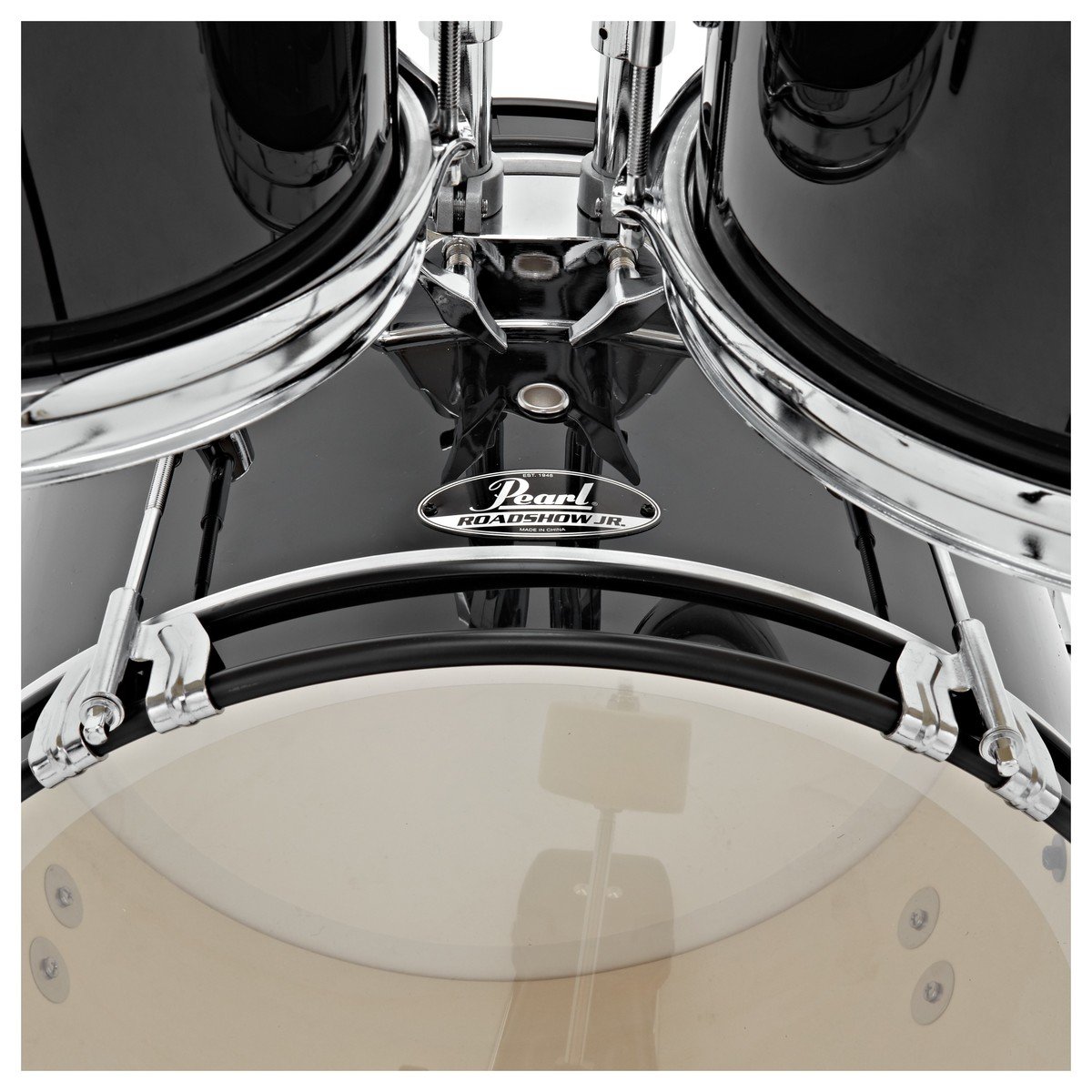 Pearl Roadshow Junior 16" Acoustic Drum Kit in Jet Black - RSJ465CC31 (5).jpg