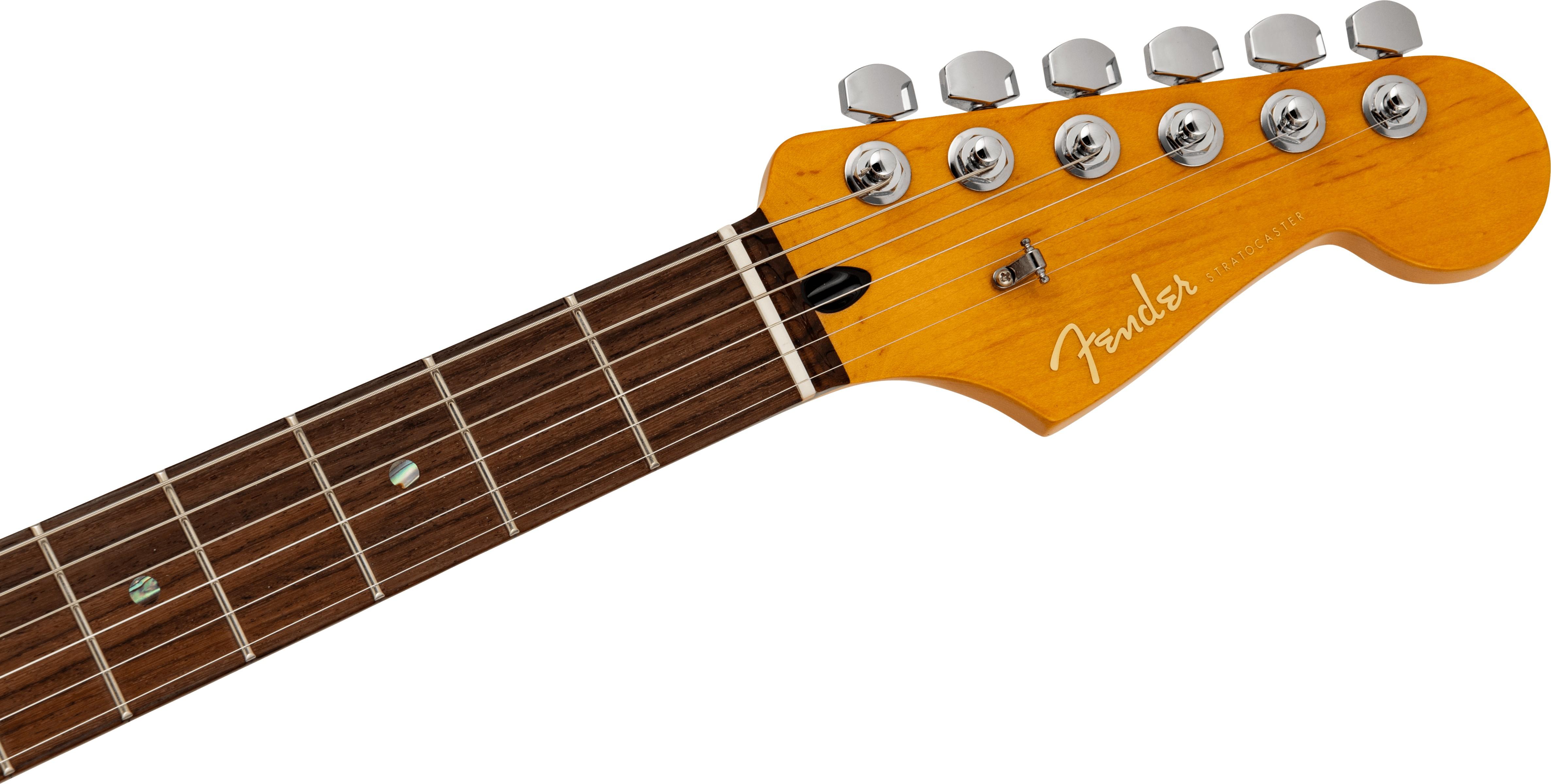 Fender Made in Japan Active Modern Stratocaster HSS Electric Guitar in 2-Colour Sunburst - 5700300303-Headstock.jpg