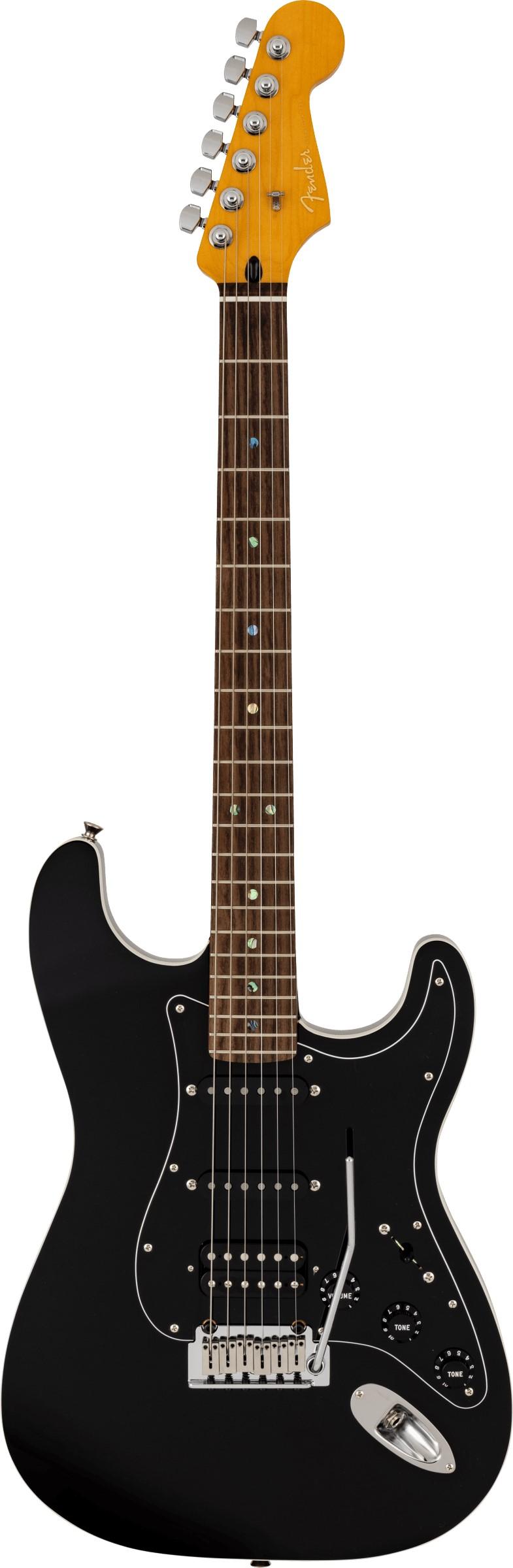 Fender Made in Japan Active Modern Stratocaster HSS in Black