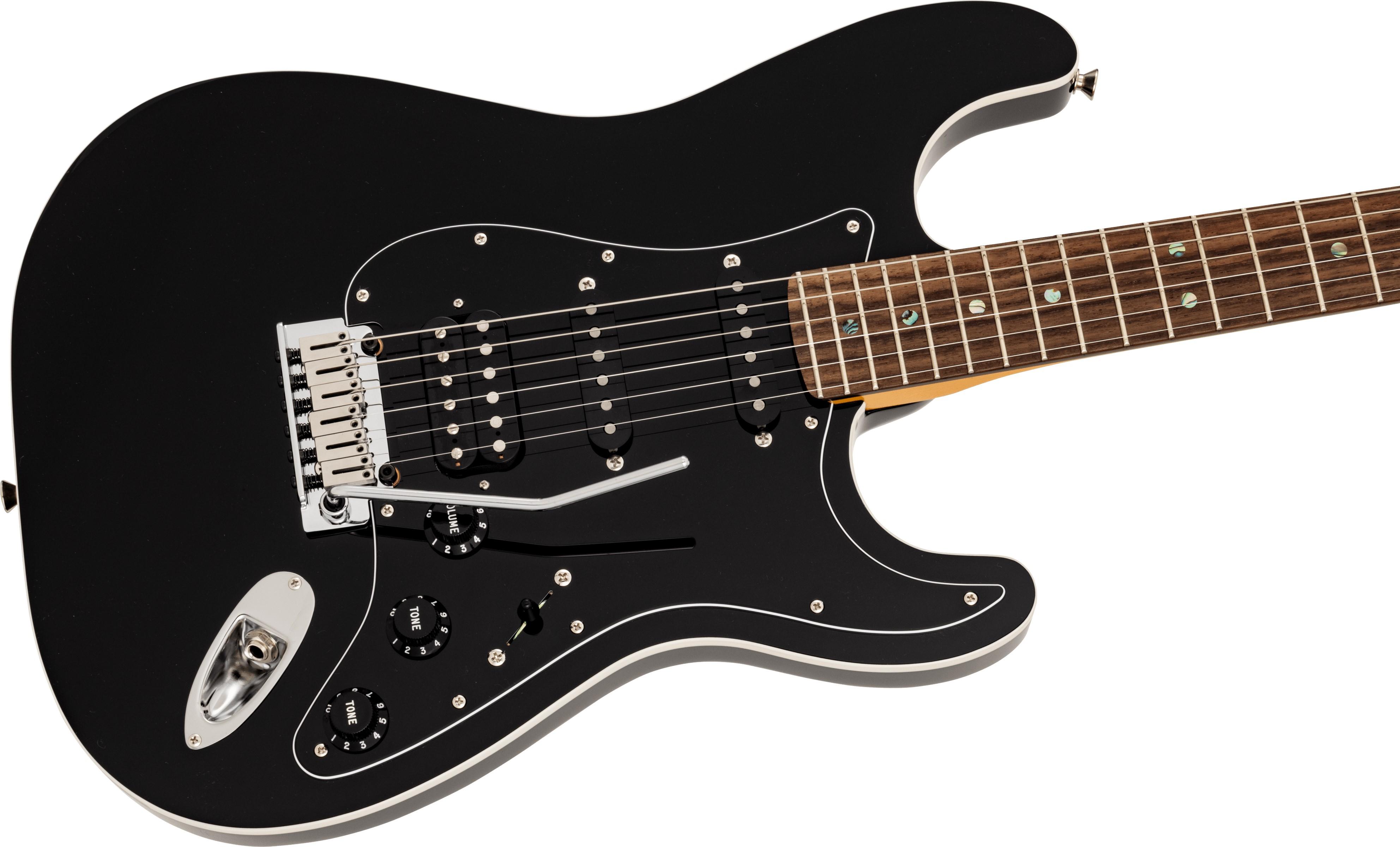 Fender Made in Japan Active Modern Stratocaster HSS in Black