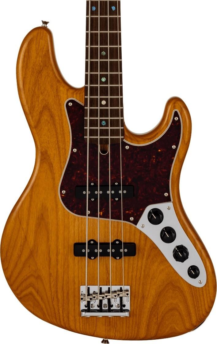 Fender Made in Japan Active Modern Jazz Bass in Vintage Natural