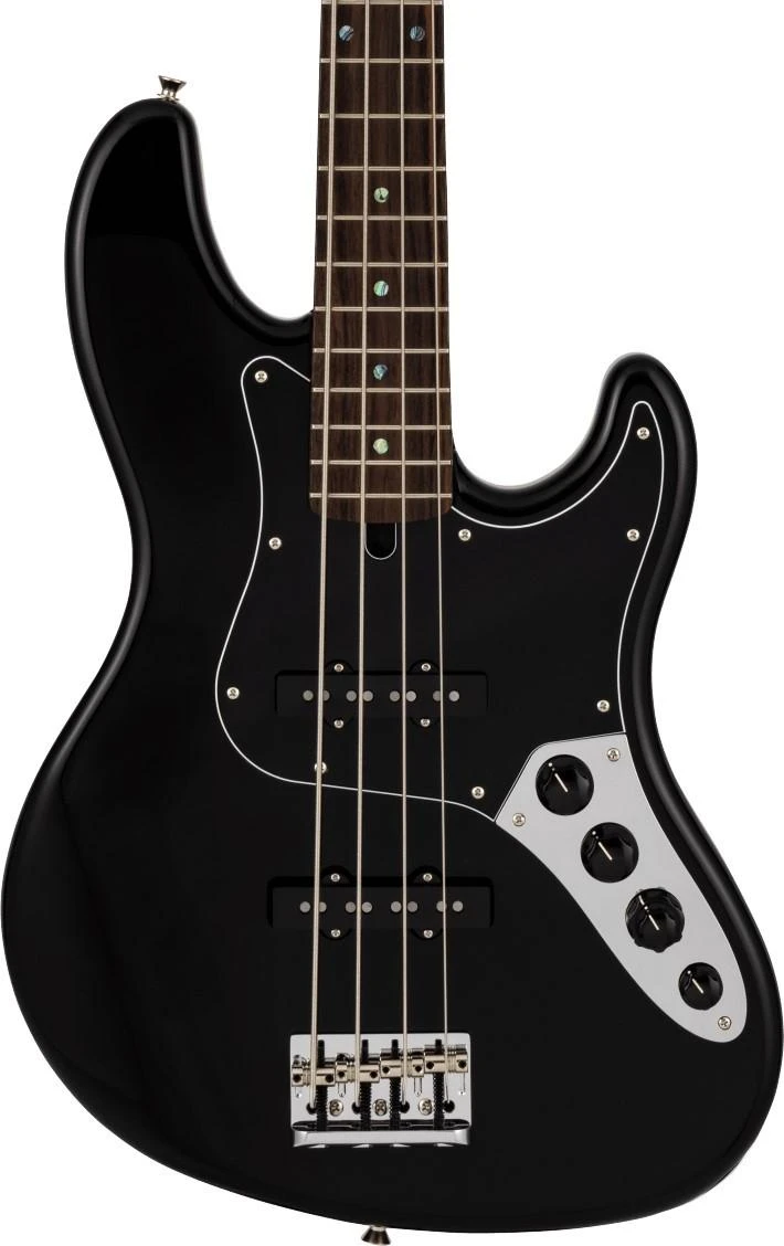 Fender Made in Japan Active Modern Jazz Bass Guitar in Black - 5702100306-Body.jpg