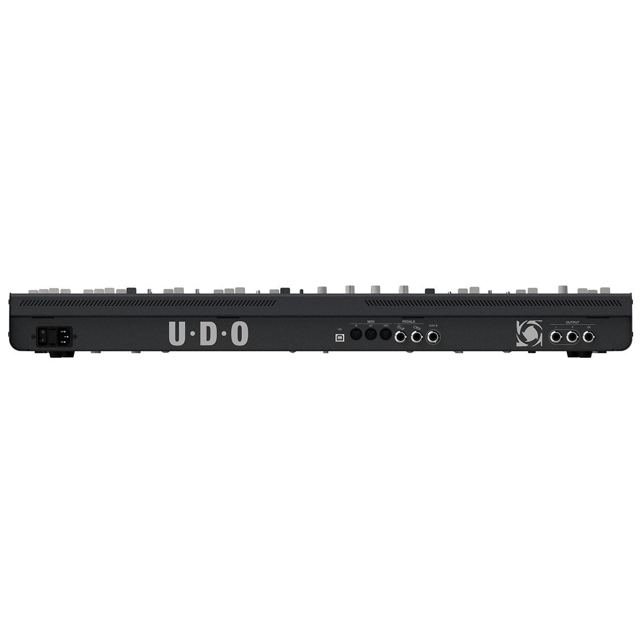 UDO Audio Super 6 ST49 Polyphonic Aftertouch Hybrid Analogue Synthesizer in Black - SUP6ST49BLACK-3.jpg