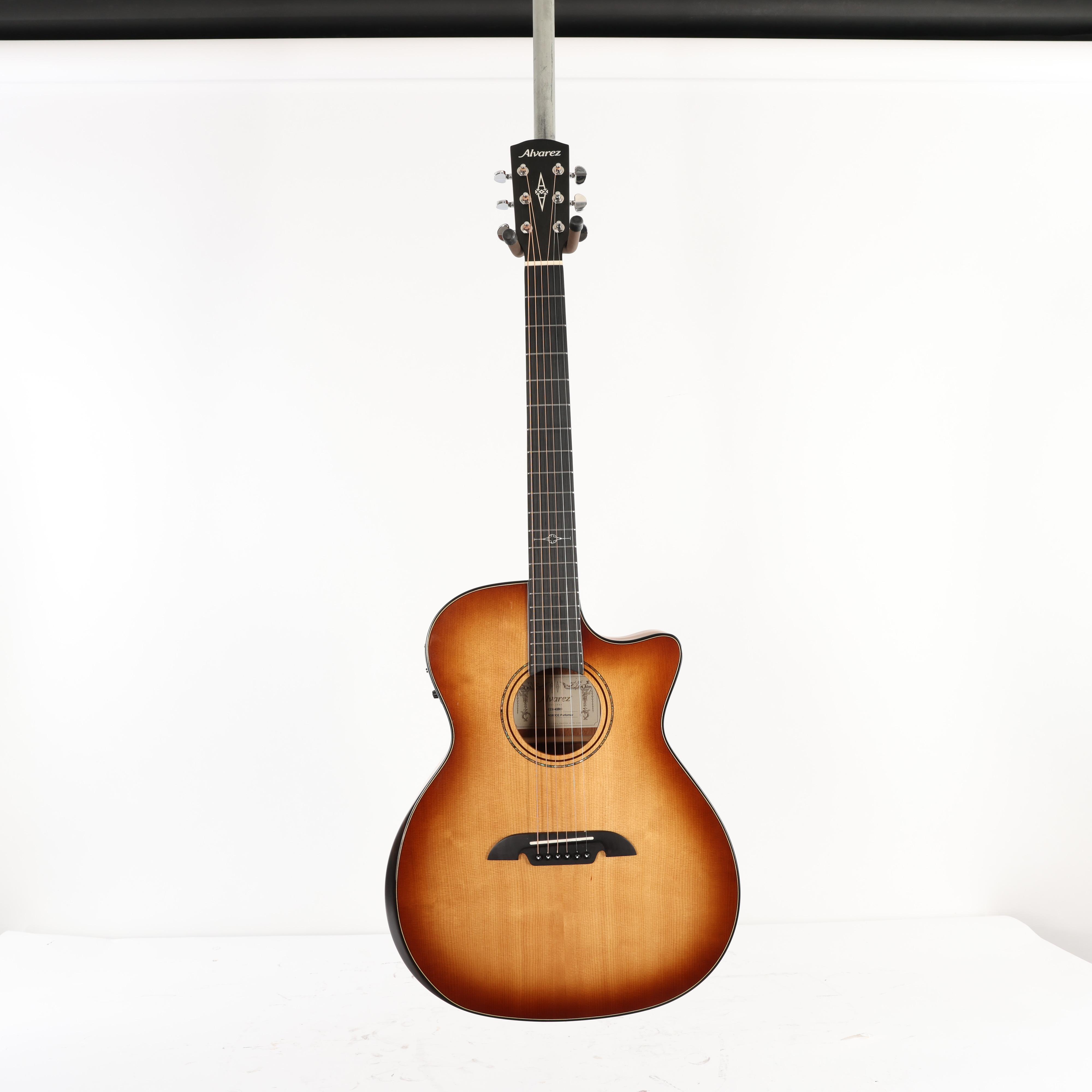 Second Hand Alvarez Performer AG60CE Grand Auditorium Acoustic in Shadowburst 565 - SH-241-6565 (3).jpg