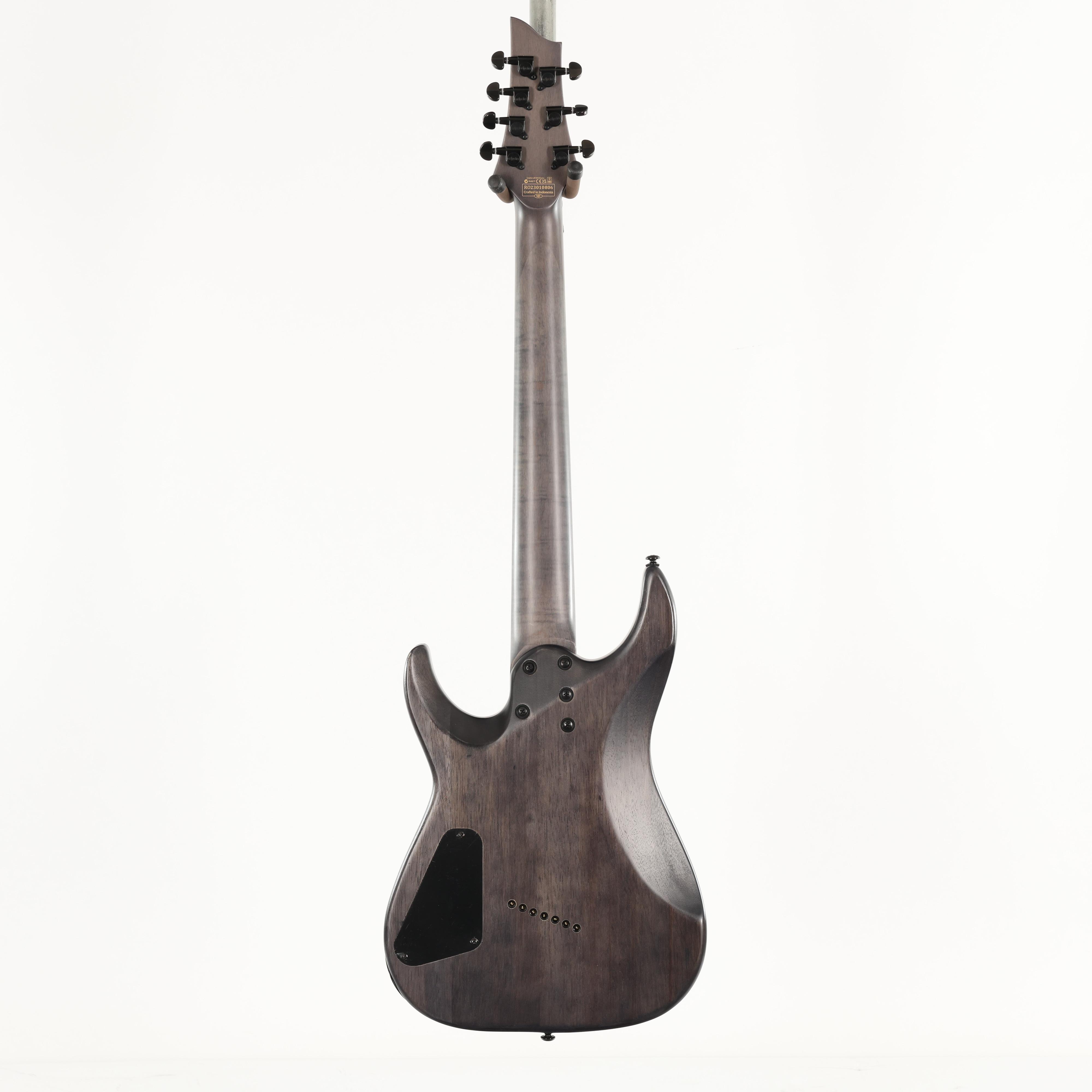 Second Hand Schecter Omen ELite MS 7 String In Charcoal 776 - SH-141-5776 (4).jpg