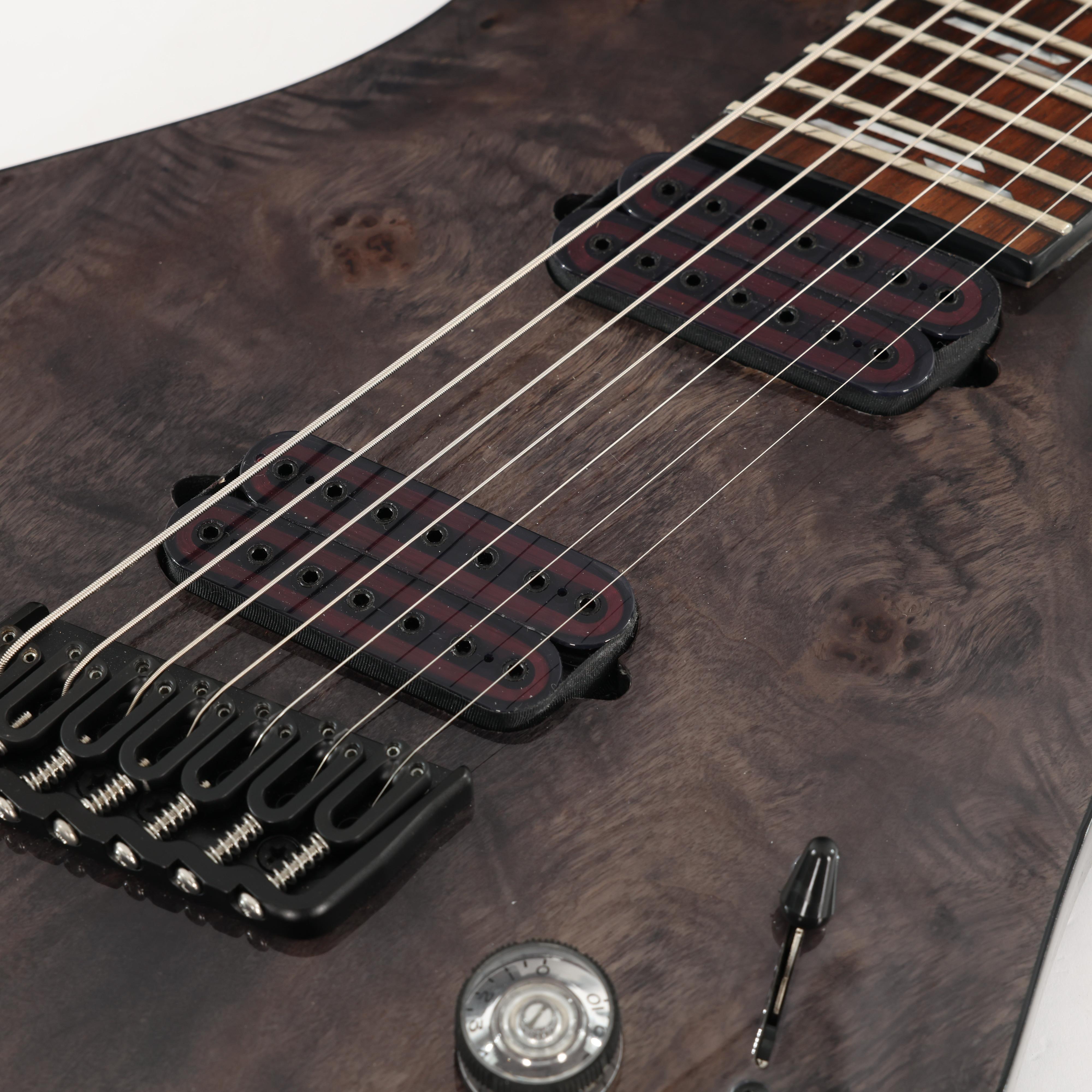 Second Hand Schecter Omen ELite MS 7 String In Charcoal 776 - SH-141-5776 (6).jpg