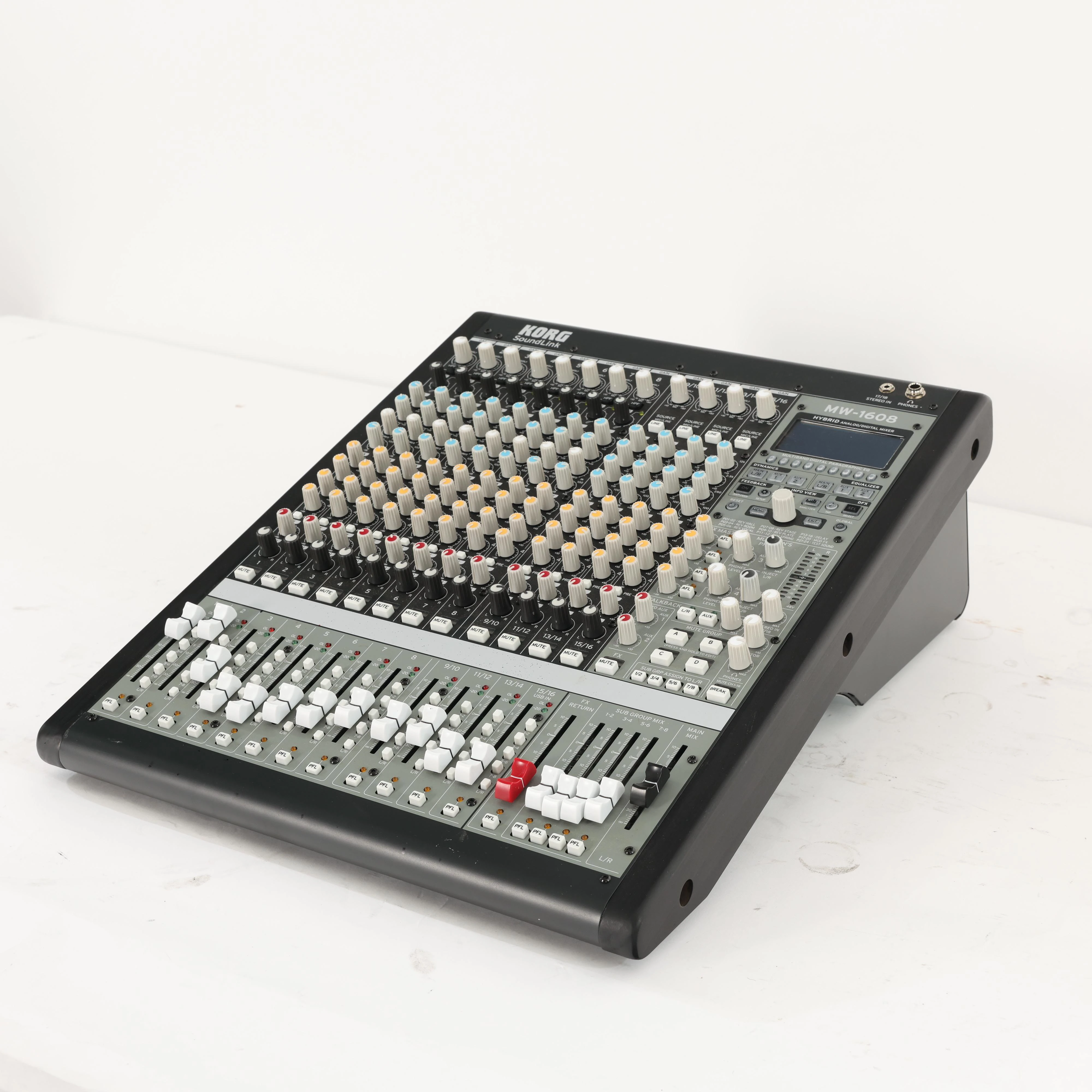 Second Hand Korg MW1608 SoundLink Hybrid Analog/Digital Mixer #778 - SH-204-1778 (4).jpg