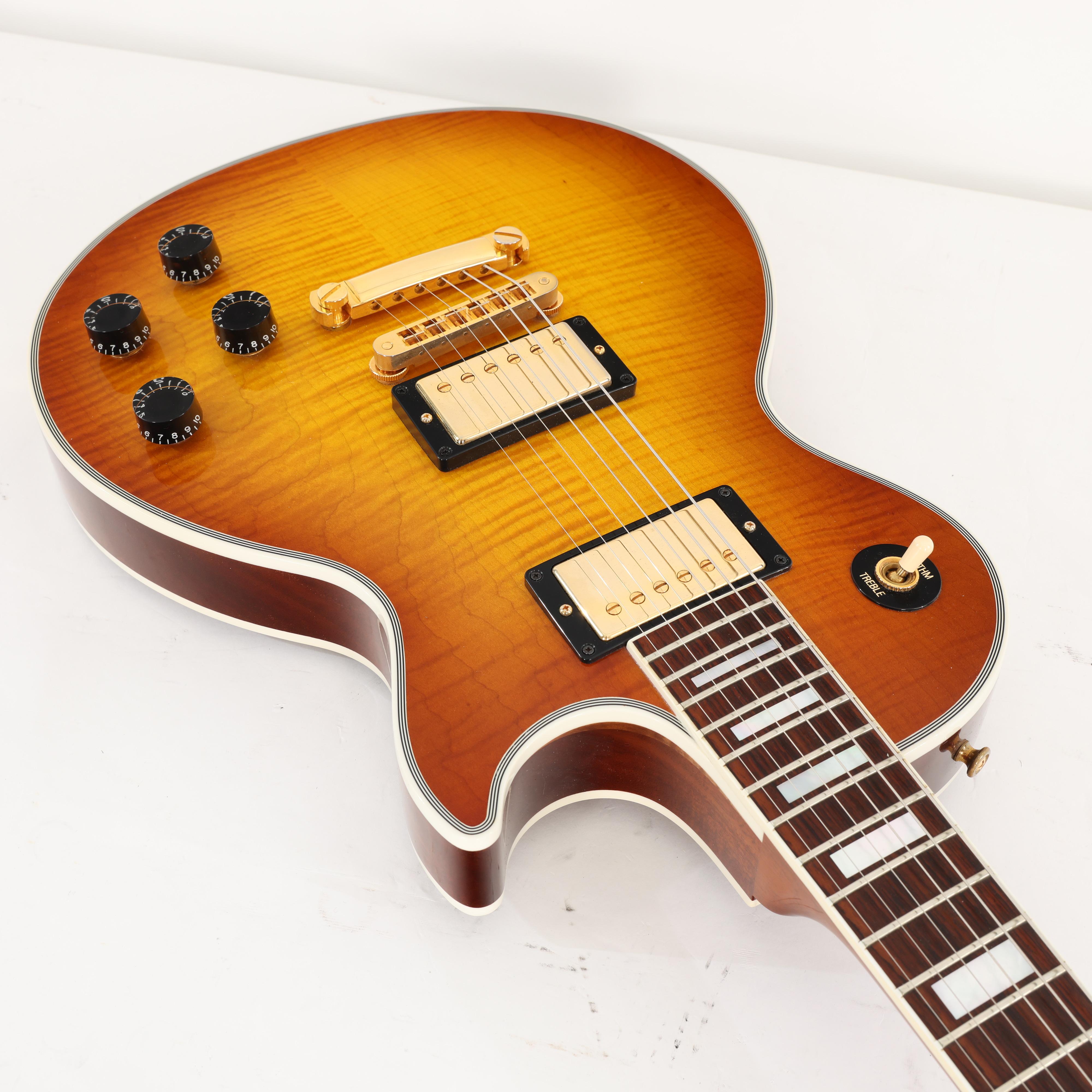 Second Hand Gibson 2012 Les Paul Custom F Honey Burst 573 - SH-114-2573 (8).jpg