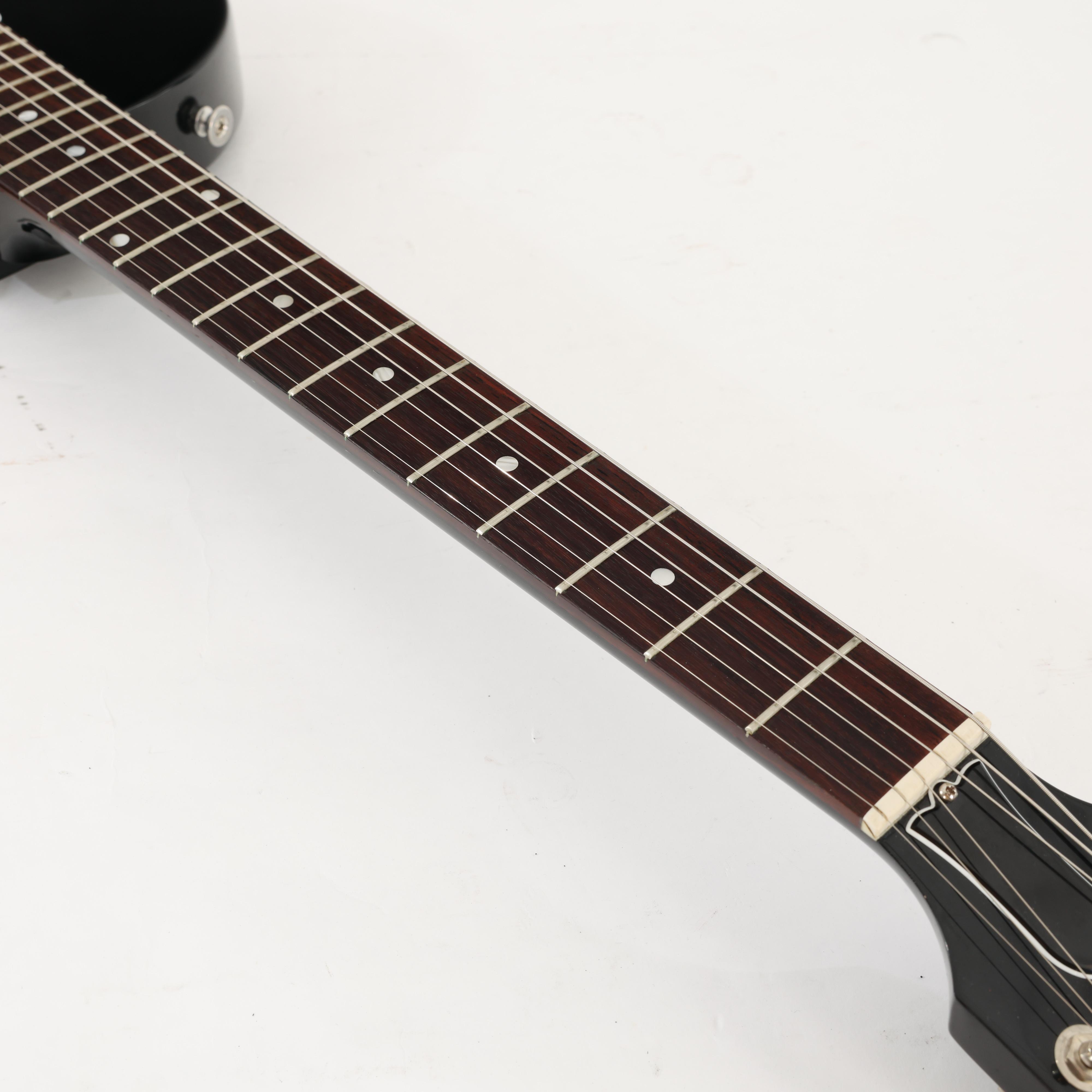 Second Hand Gibson USA Les Paul Junior Ebony With Hard Case 768 - SH-204-1768 (10).jpg