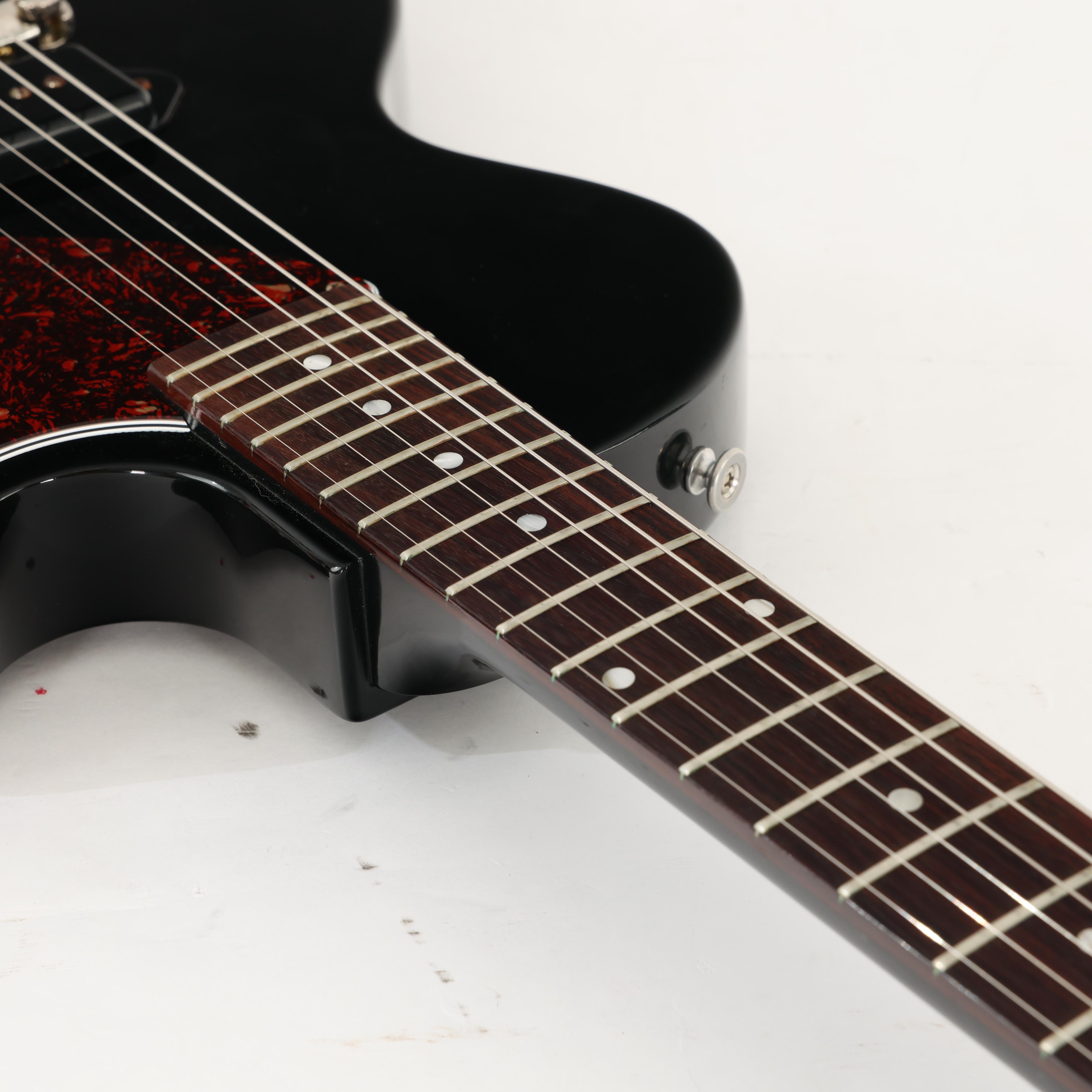 Second Hand Gibson USA Les Paul Junior Ebony With Hard Case 768 - SH-204-1768 (9).jpg