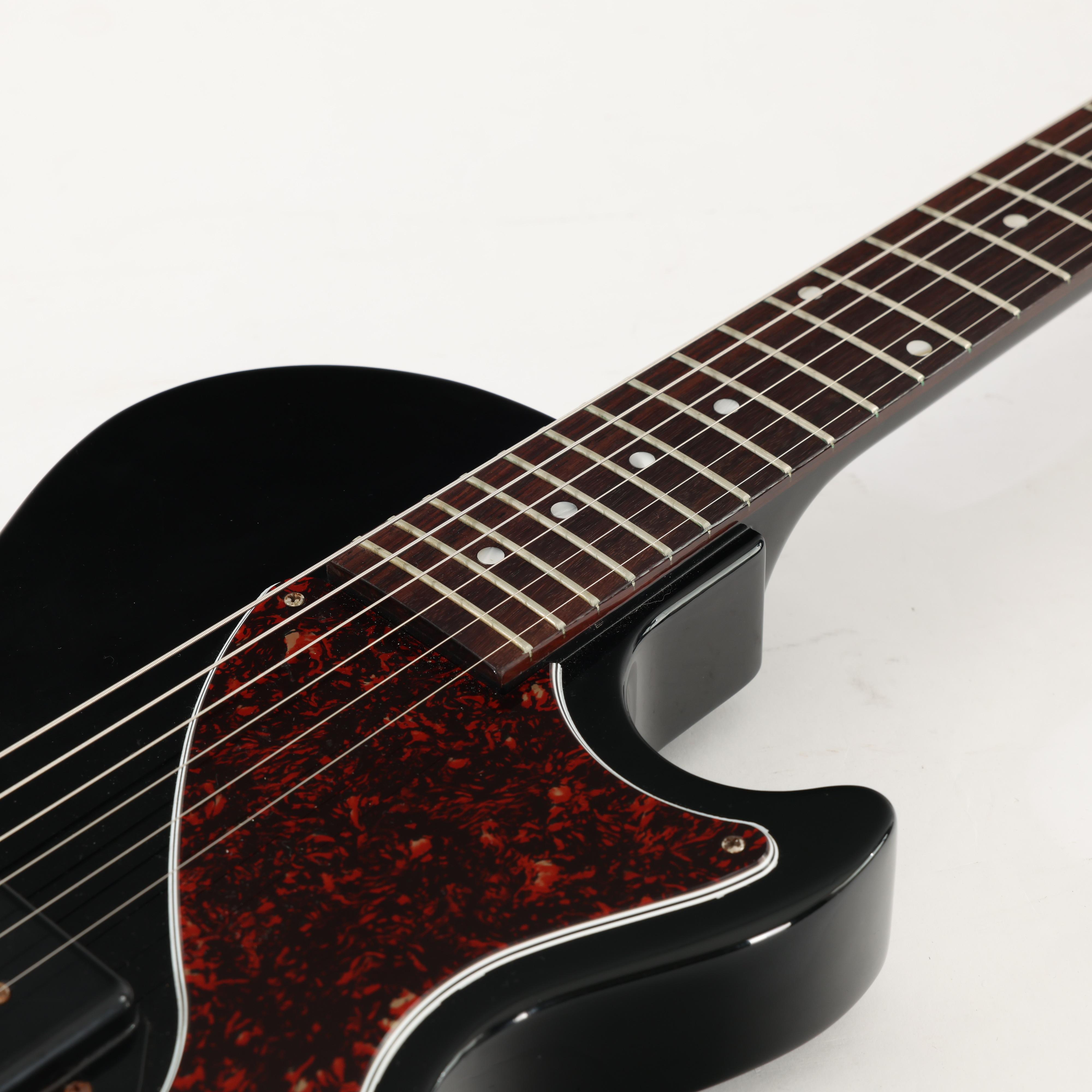 Second Hand Gibson USA Les Paul Junior Ebony With Hard Case 768 - SH-204-1768 (6).jpg