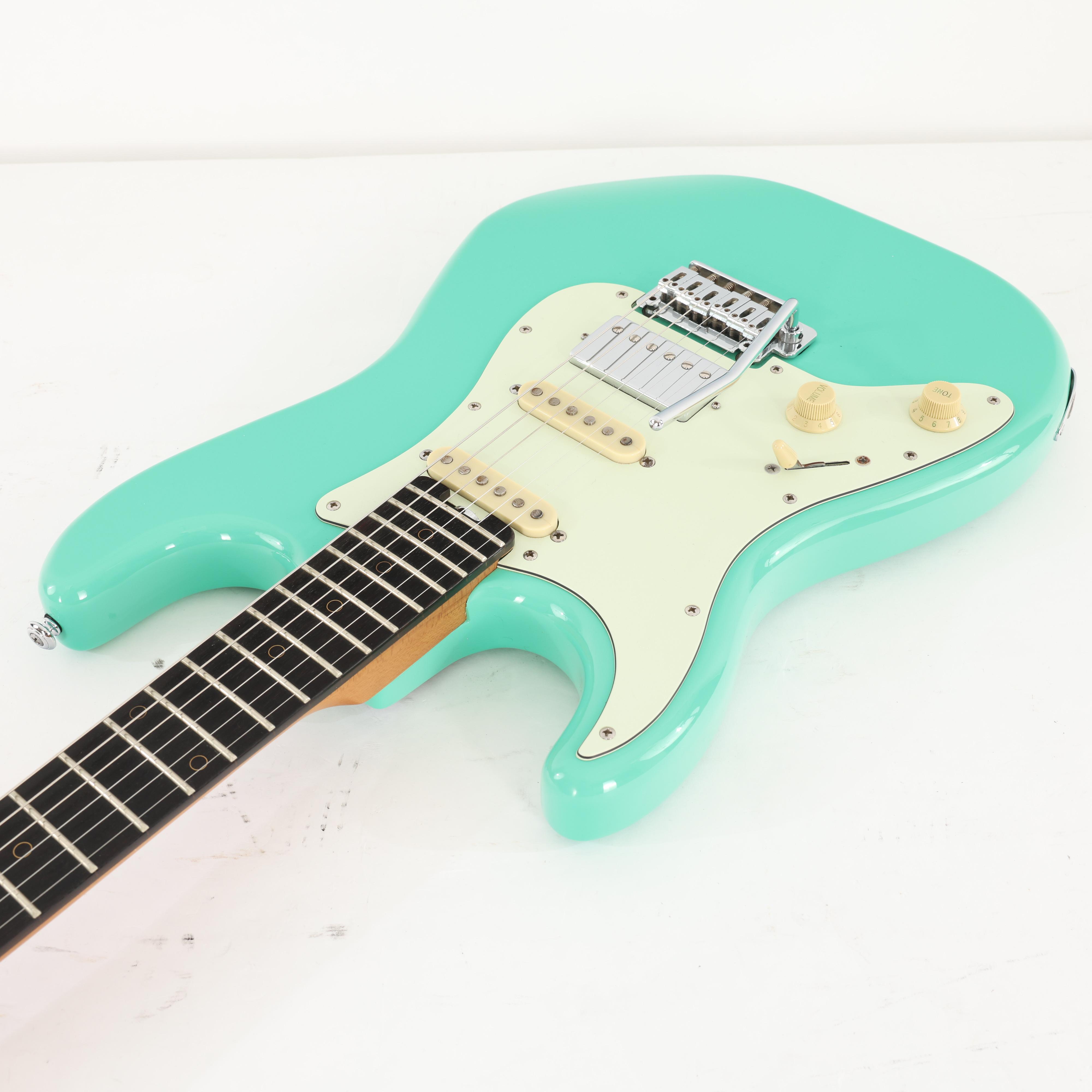 Second Hand Schecter Nick Johnston Left Handed In Atomic Green 342 - SH-141-6342 (8).jpg