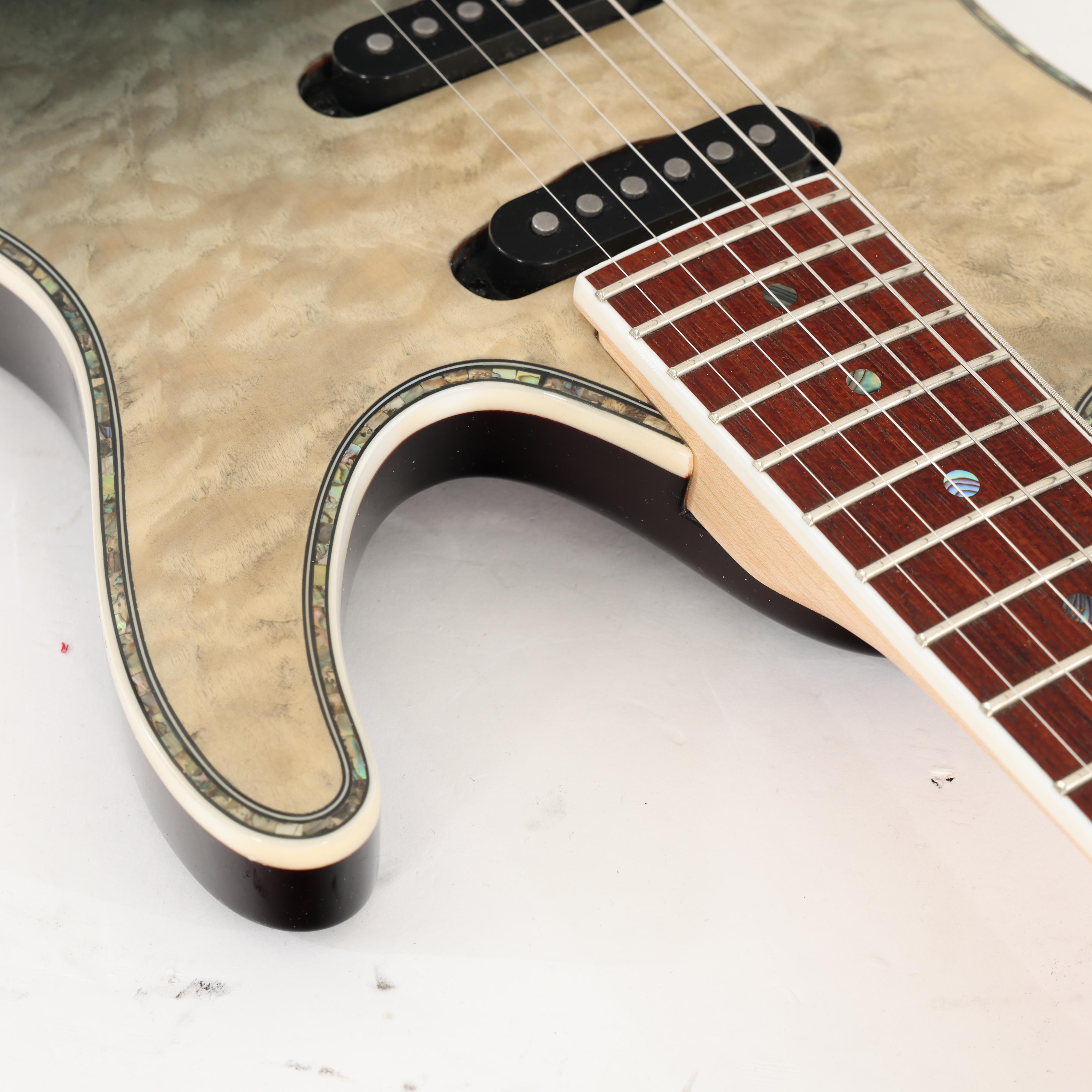 Second Hand Ibanez SA360NQM-BMG Electric Guitar In Black Mirage Gradation 782 - SH-141-4782 (9).jpg