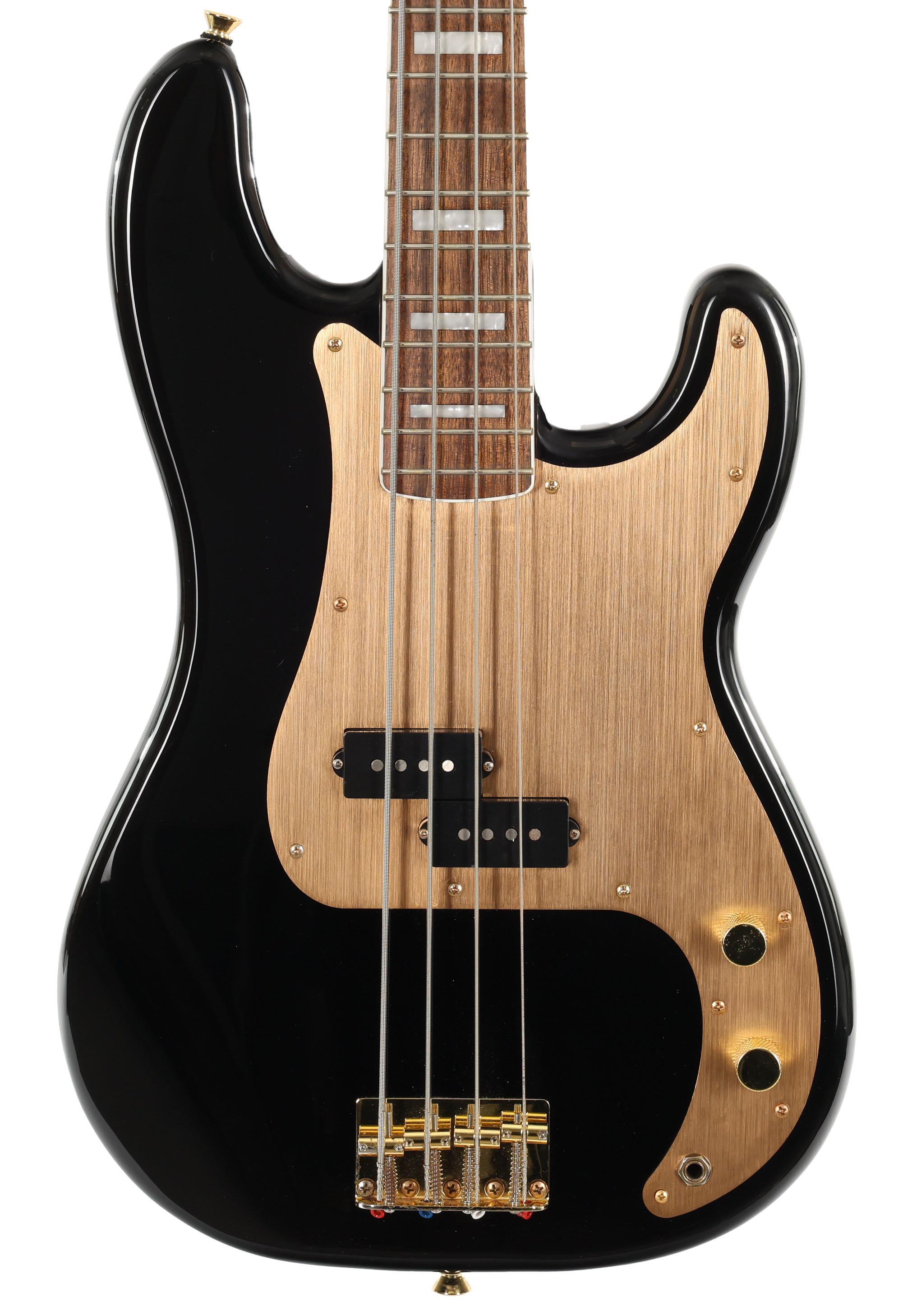 Second Hand Squier 40th Anniversary Classic Vibe Precision Bass Black 716 - SH-141-4716 (2).jpg