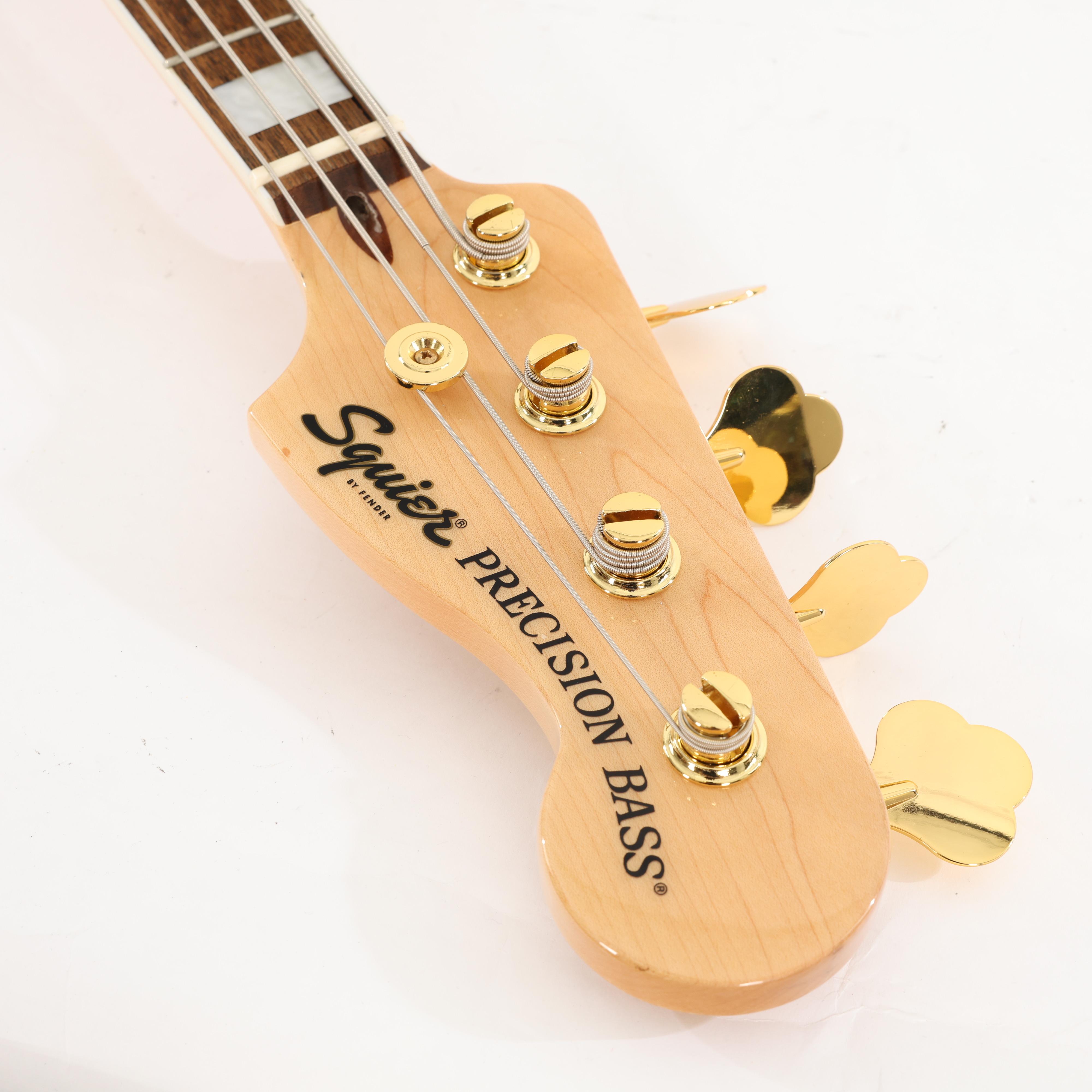 Second Hand Squier 40th Anniversary Classic Vibe Precision Bass Black 716 - SH-141-4716 (12).jpg