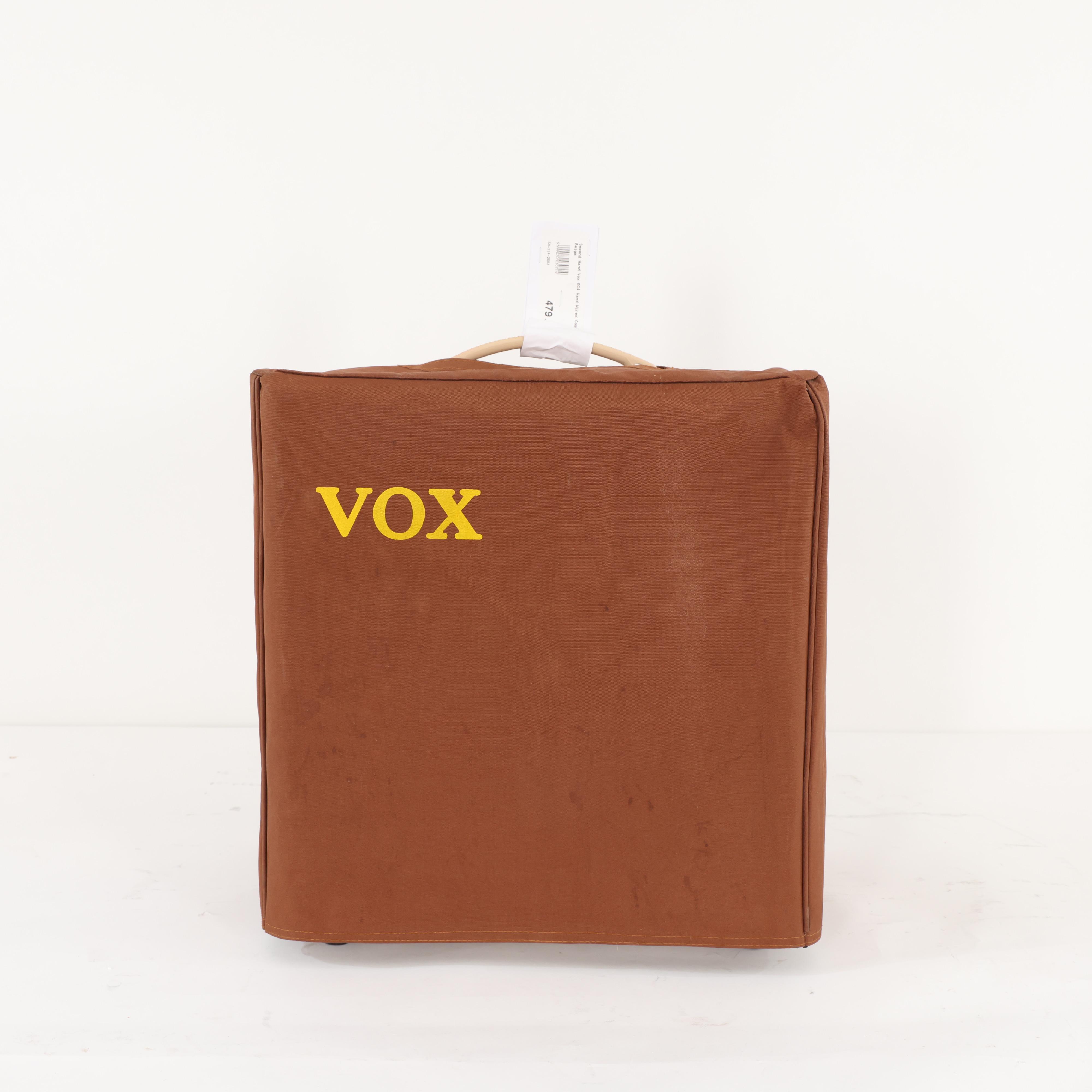 Second Hand Vox AC4 Hand Wired Combo In Beige 553 - SH-114-2553 (2).jpg