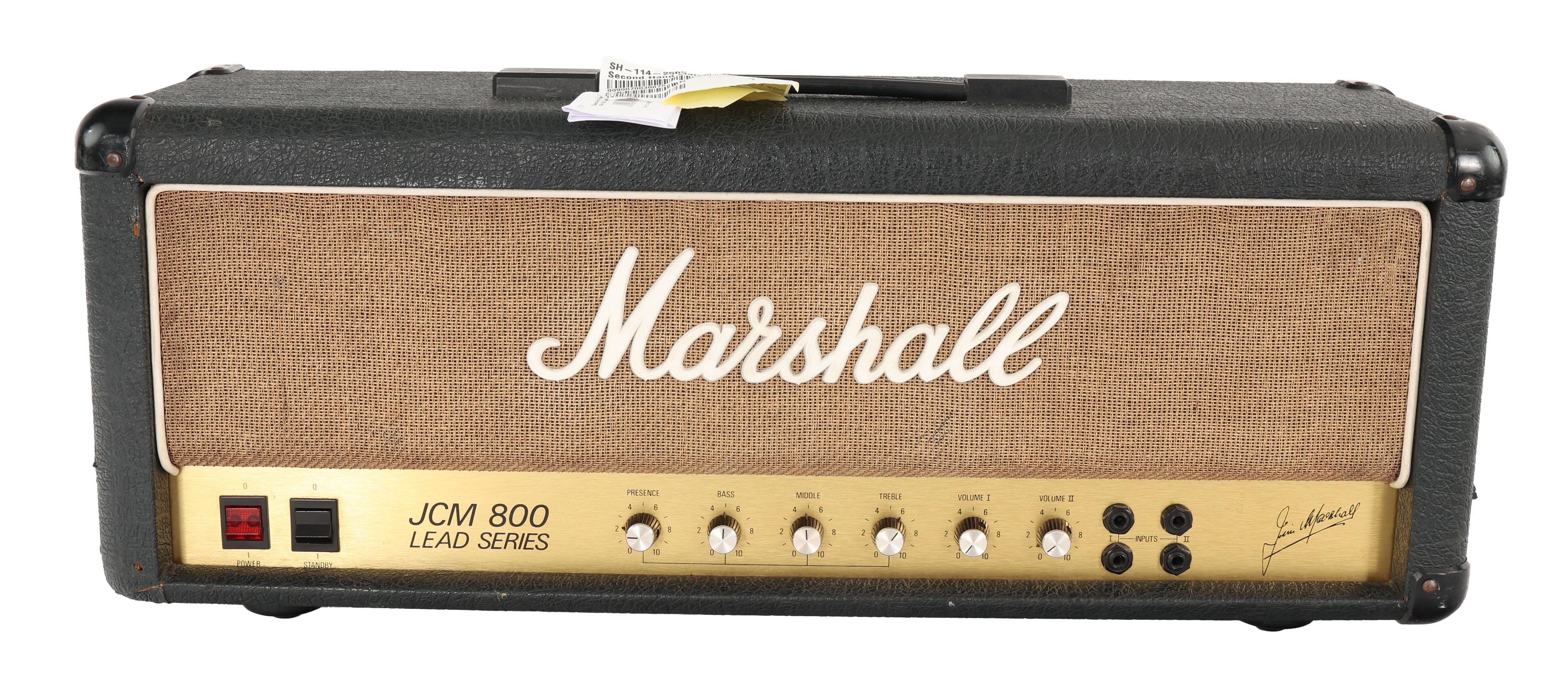 Second Hand Marshall JCM800 50W Non-Master 4-Volume Input Amp Head 569 - SH-114-2569 (2).jpg