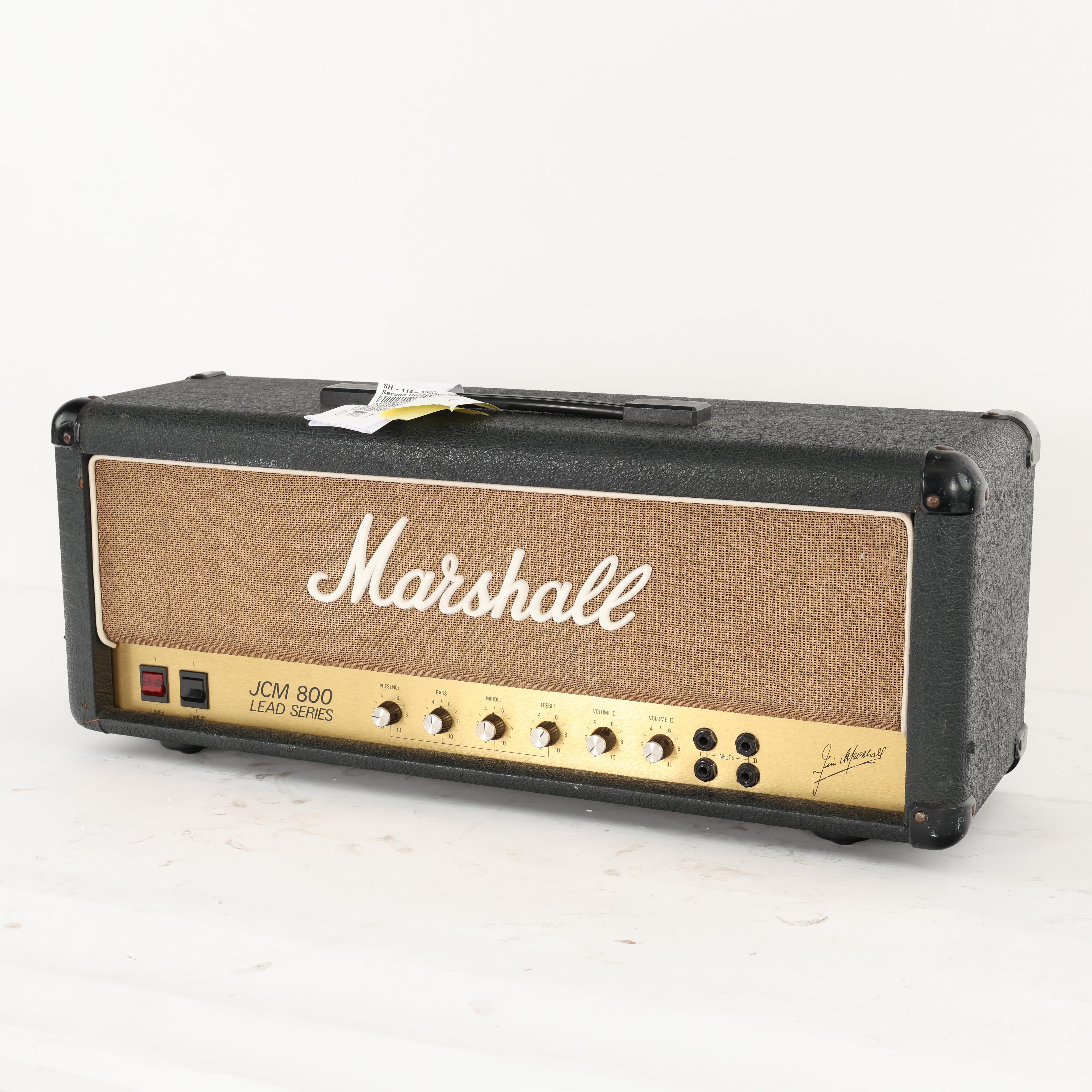 Second Hand Marshall JCM800 50W Non-Master 4-Volume Input Amp Head 569 - SH-114-2569 (3).jpg