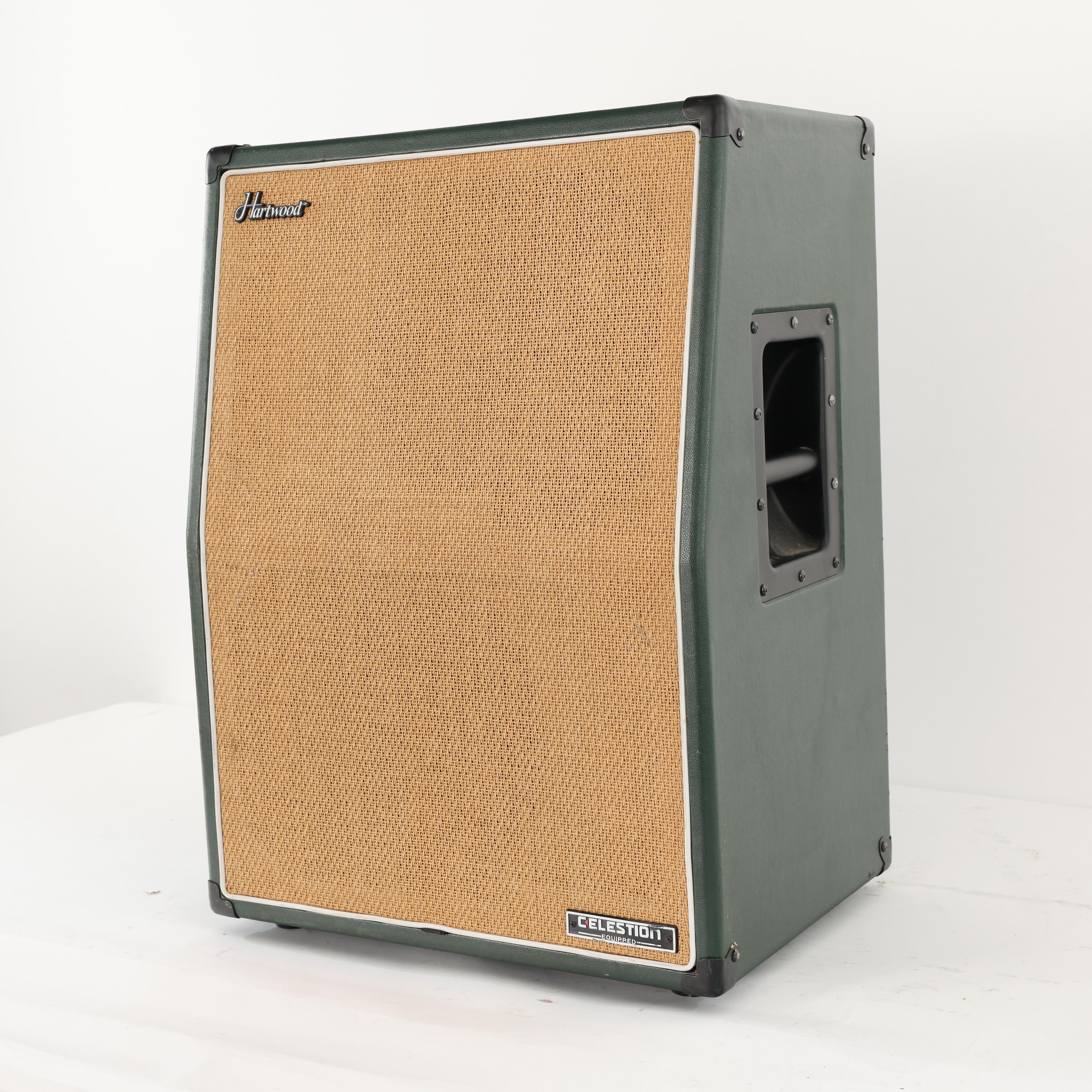 Second Hand Hartwood 2x12 Cabinet in British Racing Green With Celestion G-1275T 567 - SH-114-2567 (3).jpg