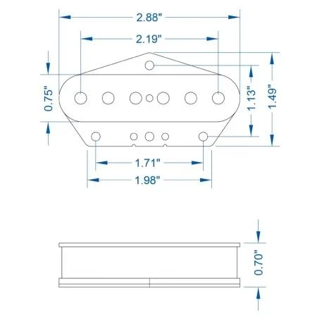 Lollar Tele Special T Pickup Set in Nickel - tele-bridge-dimensions - 800x800_450x450.jpg