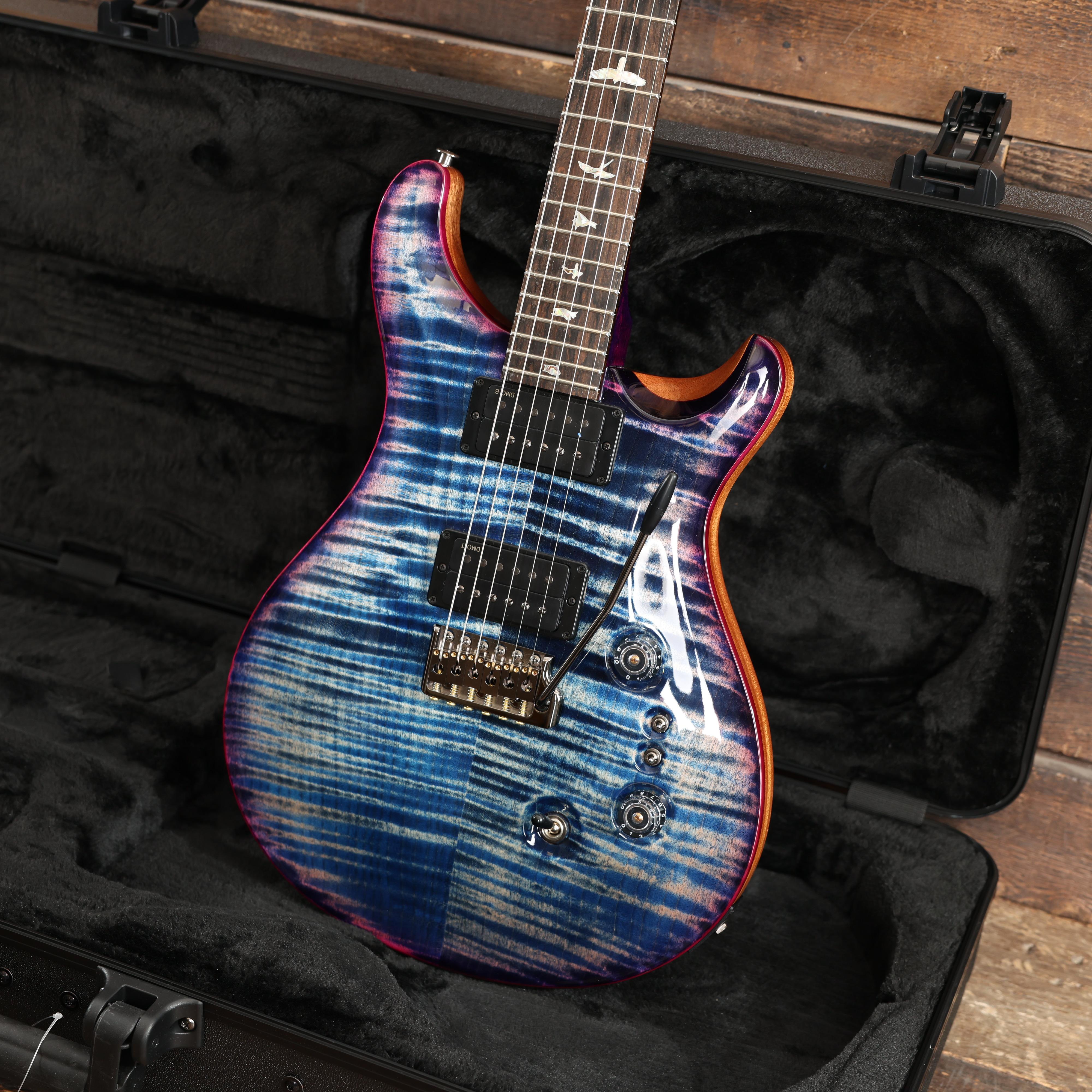 PRS Custom 24-08 Sprayer’s Choice 10 Top Electric Guitar in Blue with Red Edges - 0423697 (20).JPG