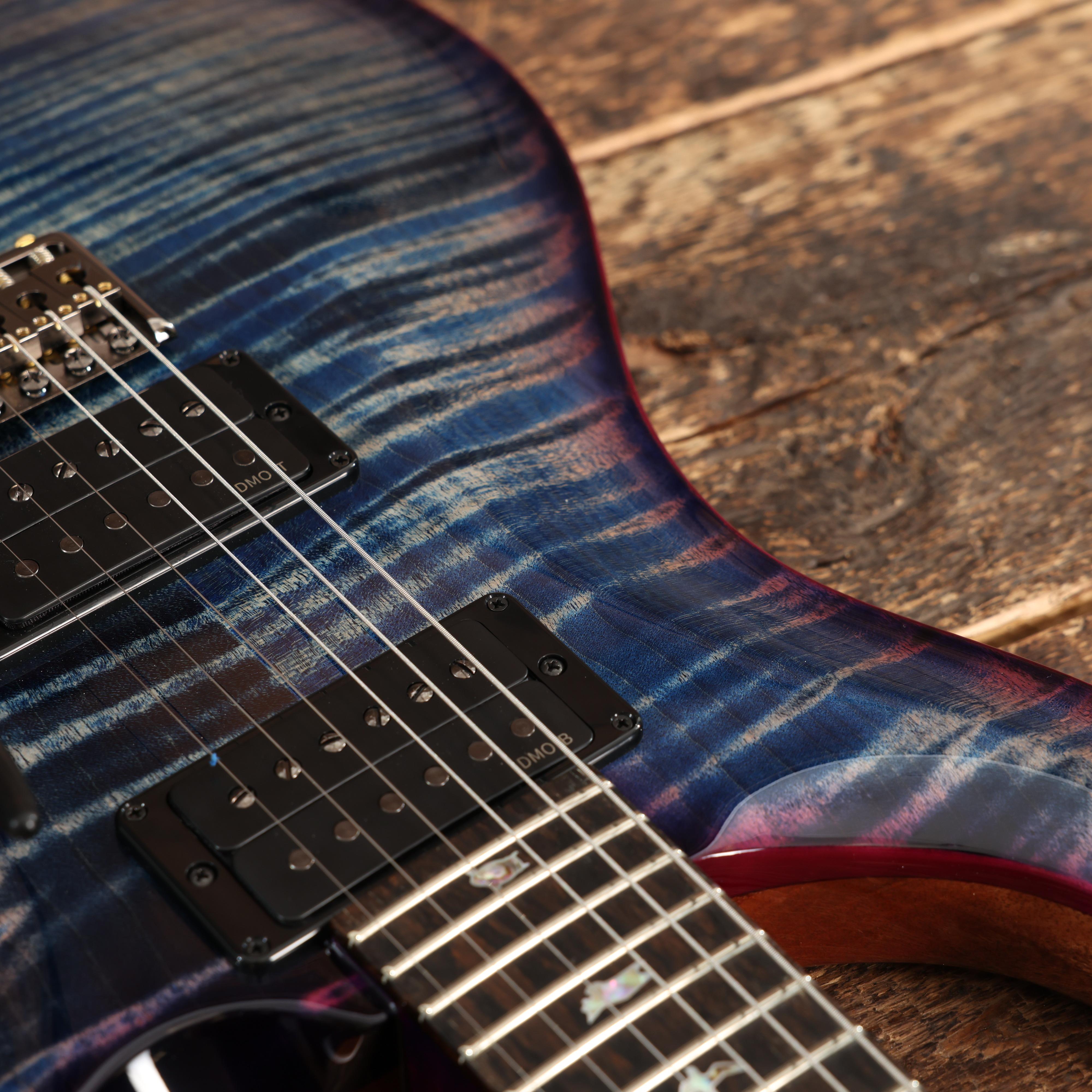 PRS Custom 24-08 Sprayer’s Choice 10 Top Electric Guitar in Blue with Red Edges - 0423697 (12).JPG