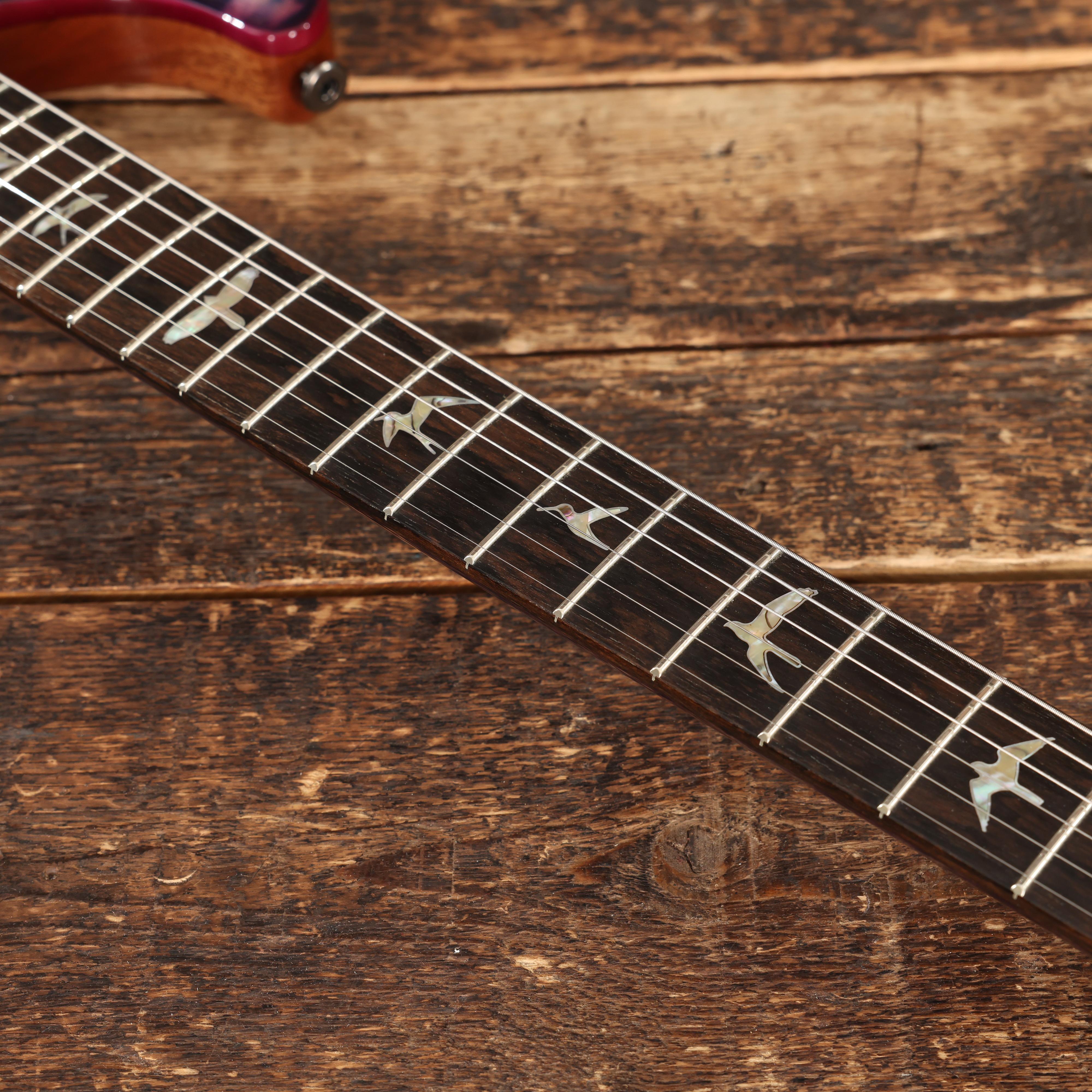 PRS Custom 24-08 Sprayer’s Choice 10 Top Electric Guitar in Blue with Red Edges - 0423697 (15).JPG
