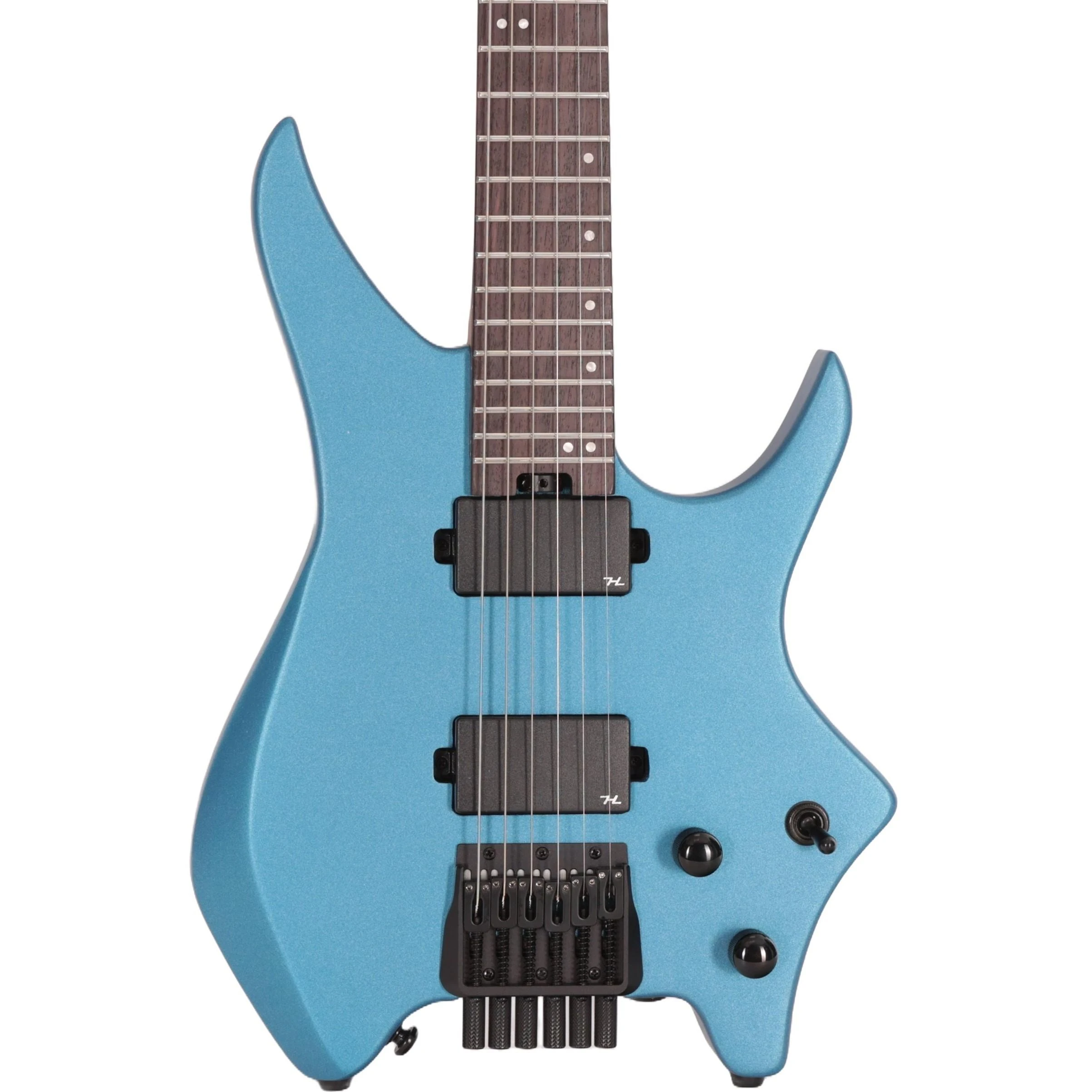 HILS NEXT HN3 Gen 1 Headless Electric Guitar in Satin Metallic Electric Blue - HN3SMEB-GEN1-Body.jpg