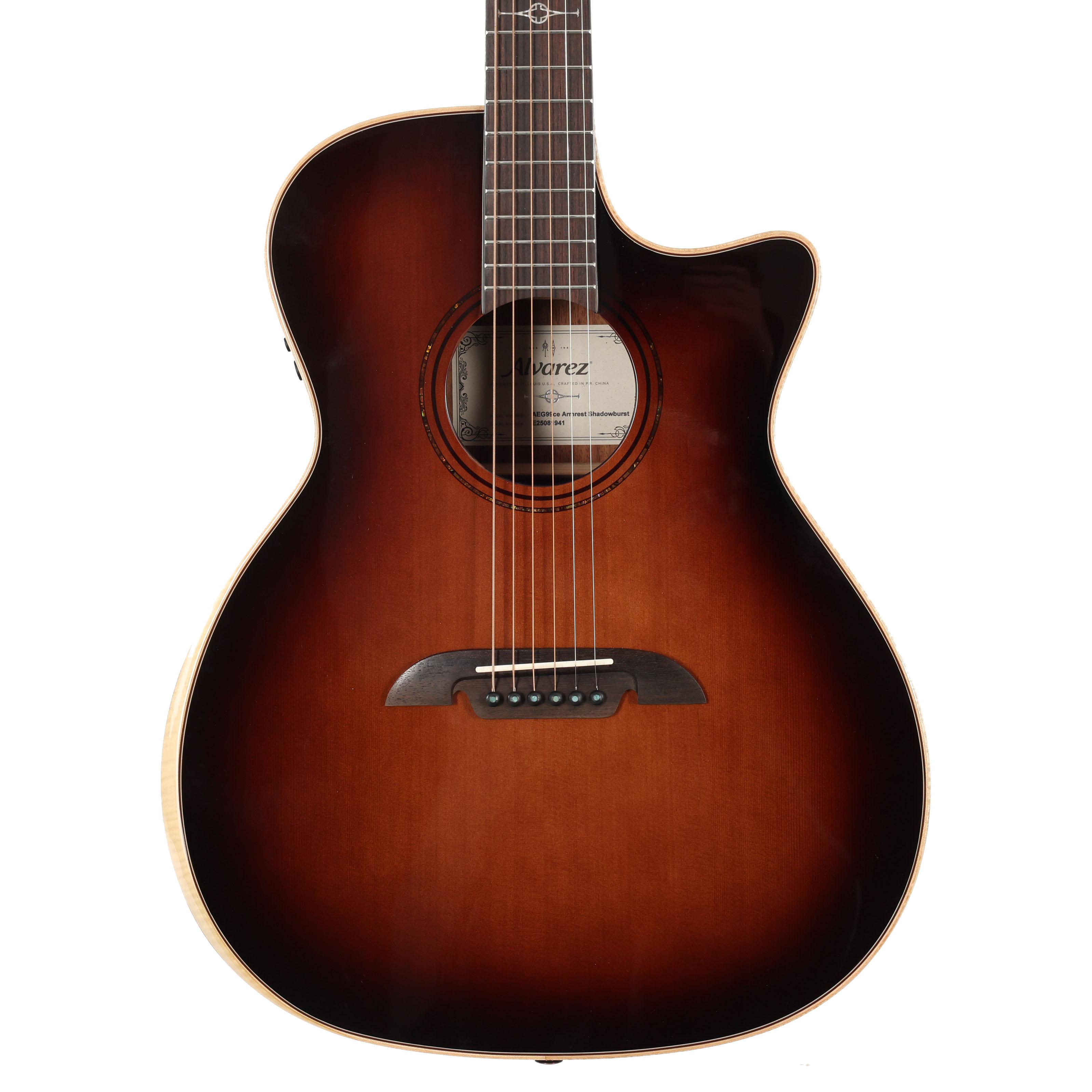 B Stock : Alvarez Artist Elite AEG99CE Grand Auditorium Electro Acoustic in Shadowburst with Cutaway - 001 - B-AEG99CESP-0001 (2).jpg