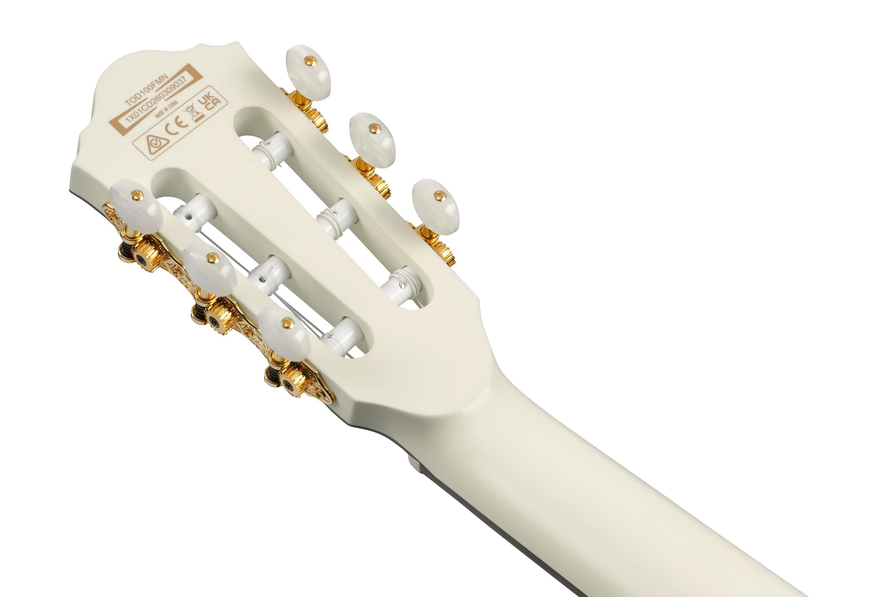 Ibanez TOD100FMN Tim Henson Tree of Death Thinline Acoustic Guitar in Toasted Marshmallow Matte - TOD100FMN_TMM_1X_01_K.jpg