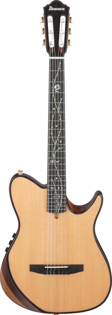 Ibanez TOD100N Tim Henson Tree of Death Thinline Acoustic Guitar in Natural High Gloss - TOD100N_NT_1X_01_A.jpg