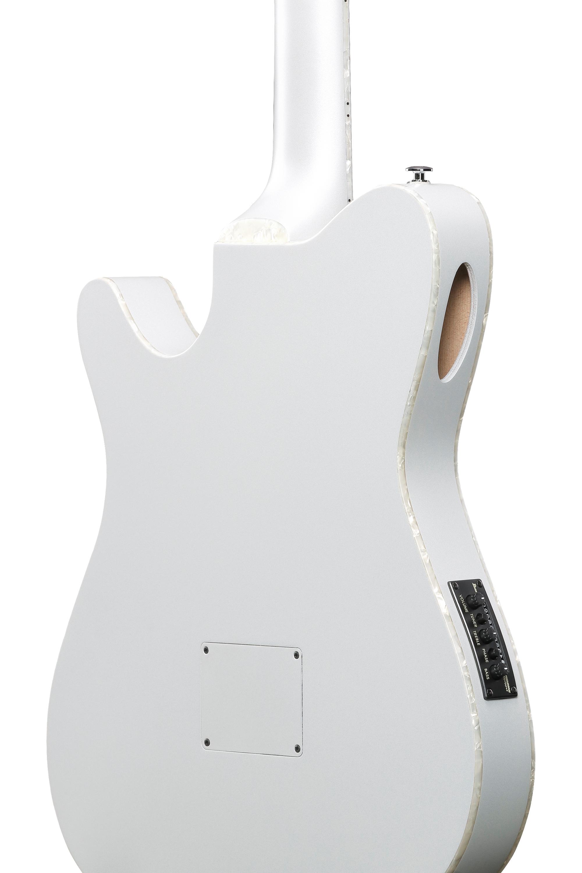 Ibanez TOD10N Tim Henson Tree of Death Thinline Acoustic Guitar in Silver Metallic Flat - TOD10N_SMF_5B_03_I.jpg