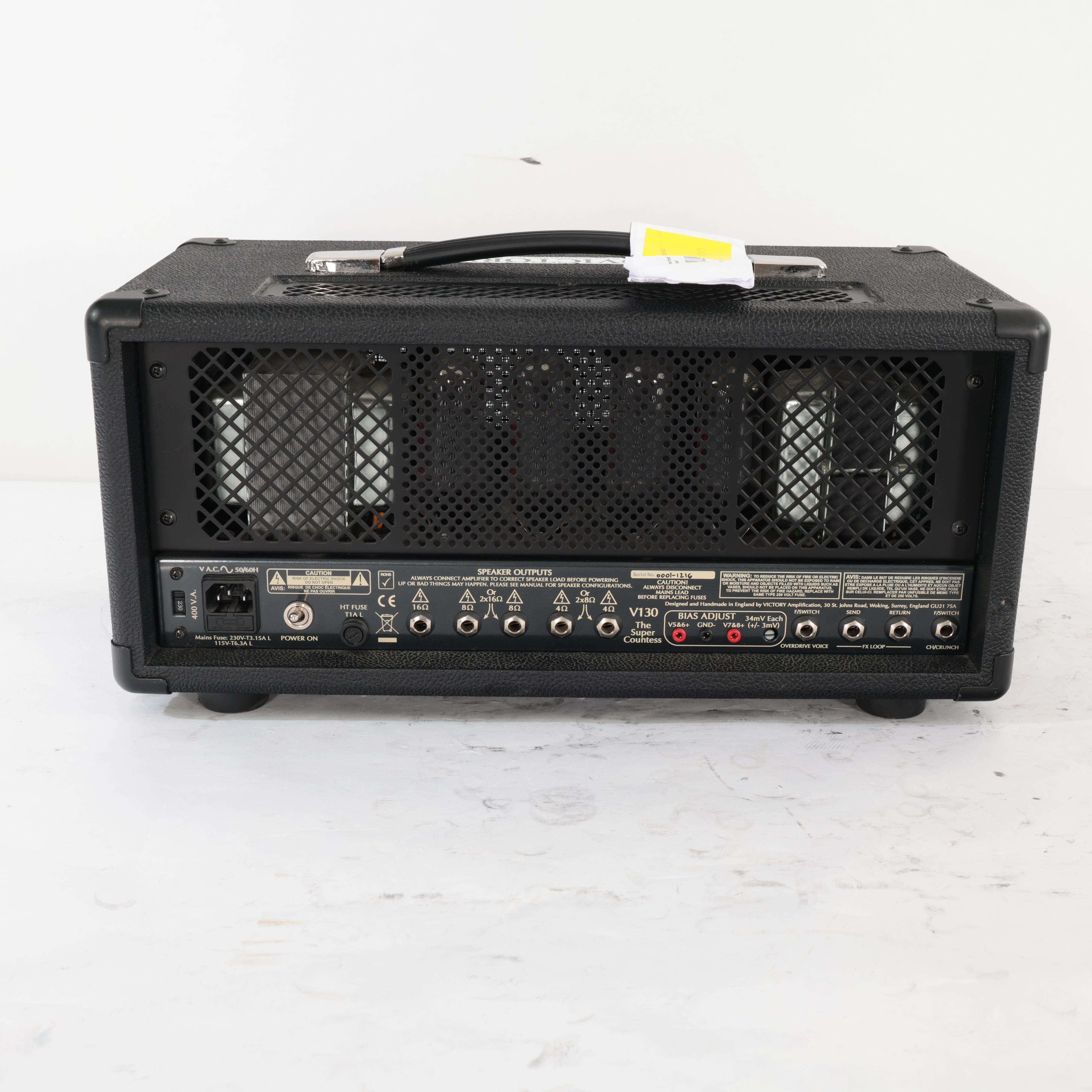 Second Hand Victory V130 Super Countess 100W Amp Head 615 - SH-241-6615 (5).jpg