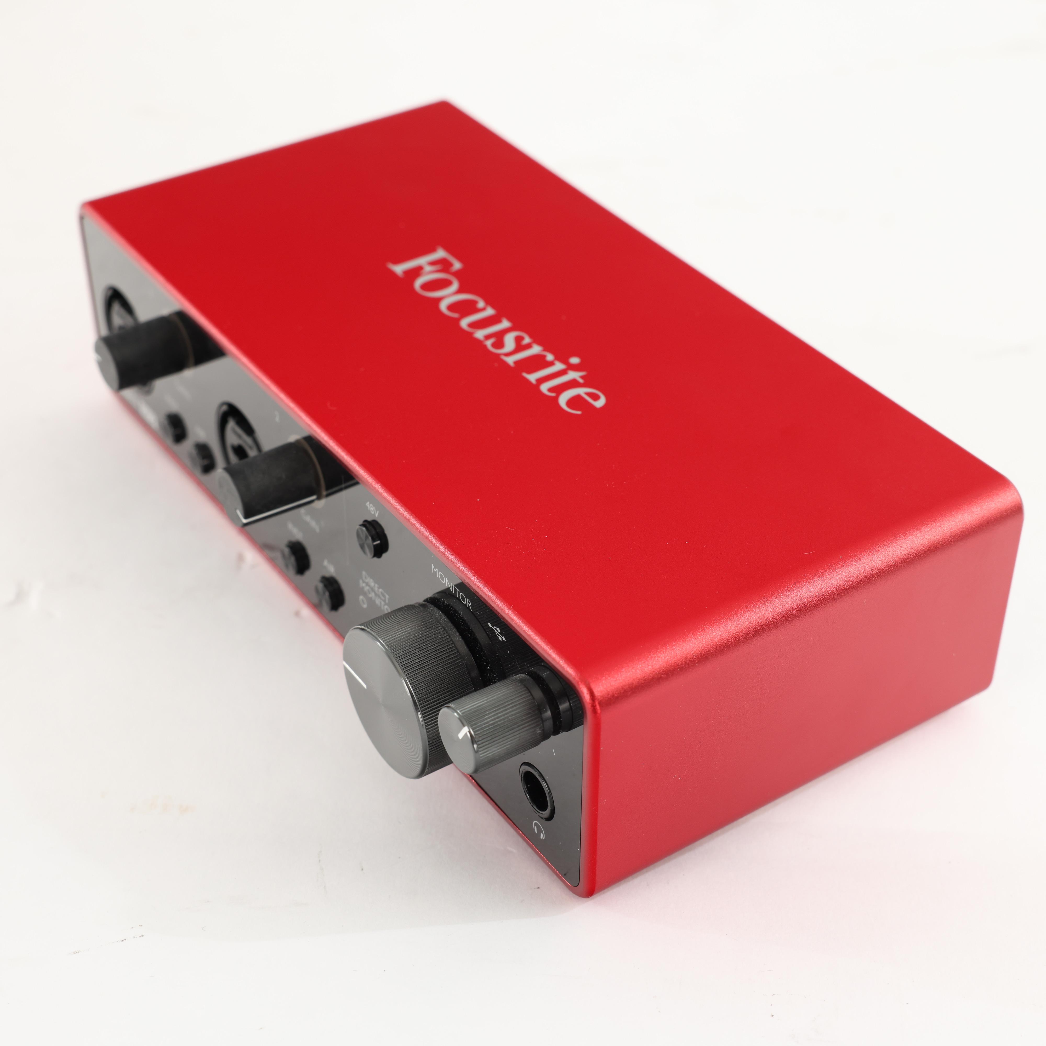 Second Hand Focusrite Scarlet 2i2 3rd Generation audio interface 603 - SH-241-6603 (4).jpg