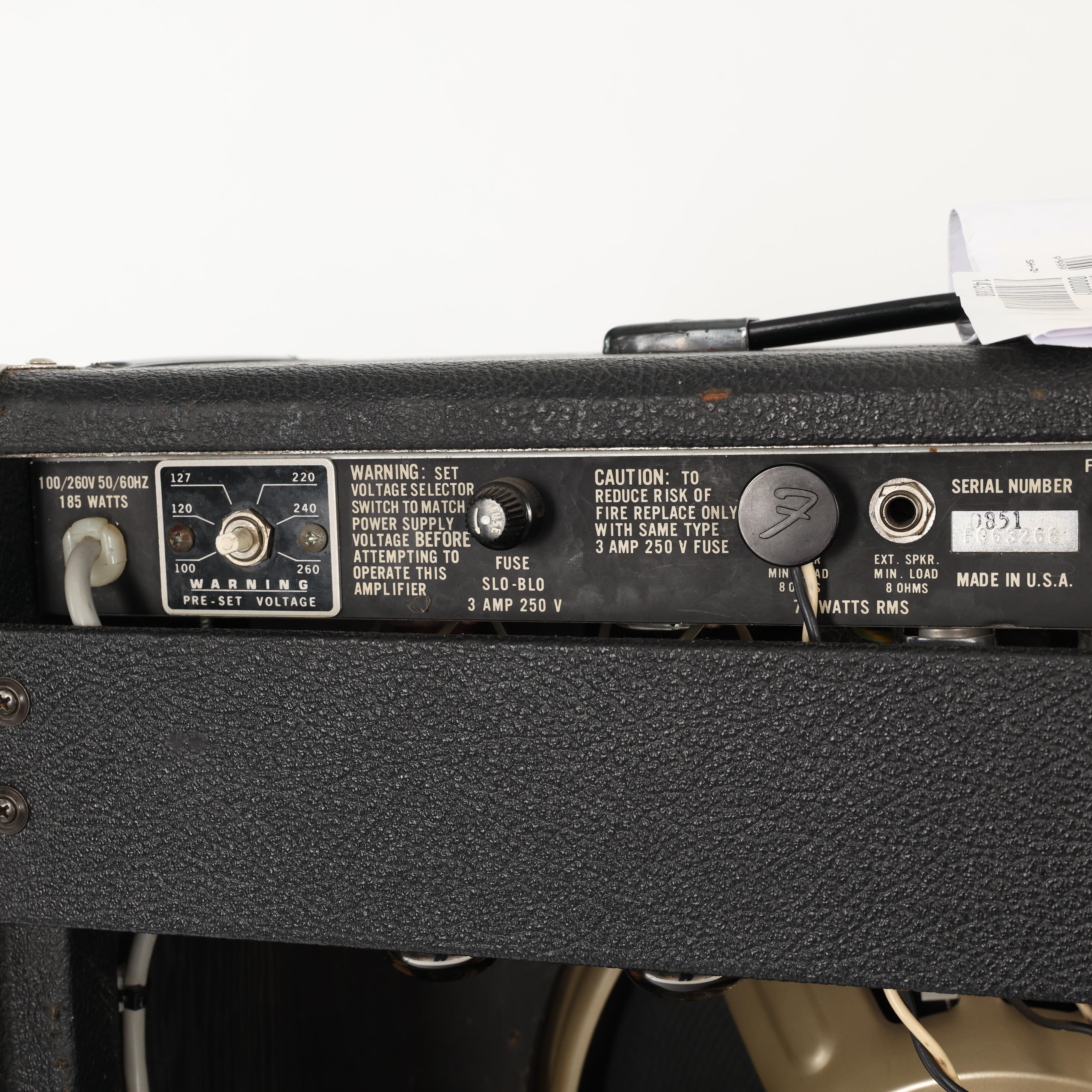 Second Hand Fender 75 Valve Combo #590 - SH-241-6590 (7).jpg