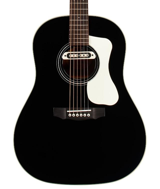 Guild Memoir DS-240E Memoir Black Acoustic-Electric Guitar - GMEDS24BKE-0.jpg