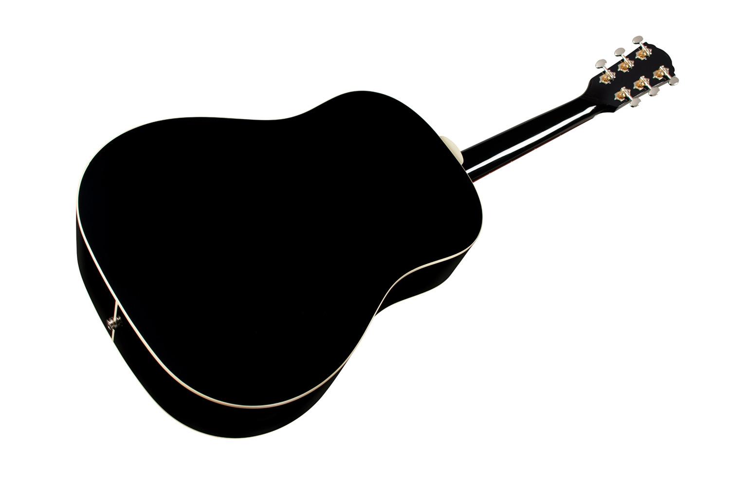 Guild Memoir DS-240E Memoir Black Acoustic-Electric Guitar - GMEDS24BKE-2.jpg