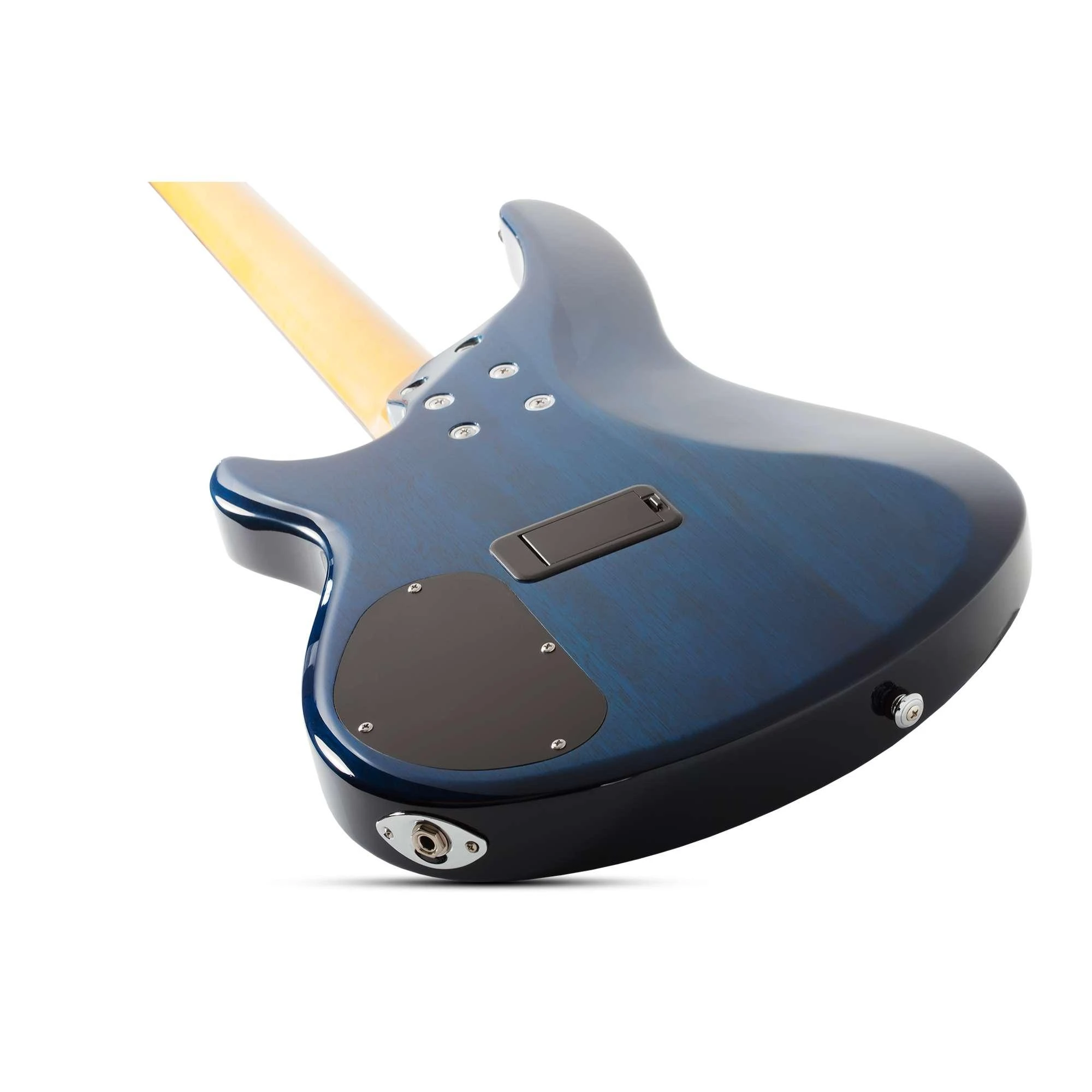 Schecter C-4 Plus Bass Guitar in Ocean Blue Burst - SCH-BAS-589-11.jpg
